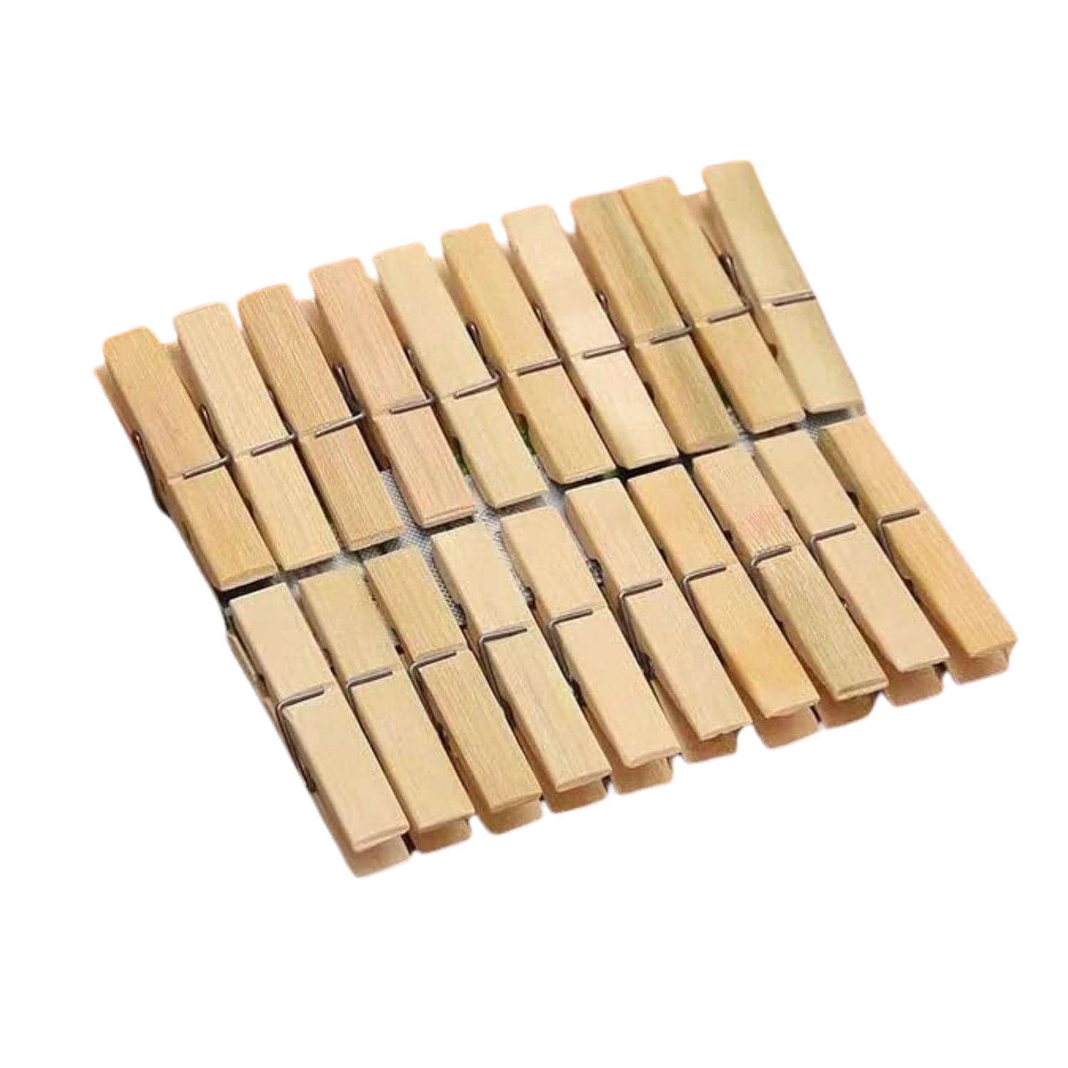 Multipurpose Wooden Heavy Clips of Clothespins, Craft Clips for Arts & Crafts (20 Pieces) thumbnail 3