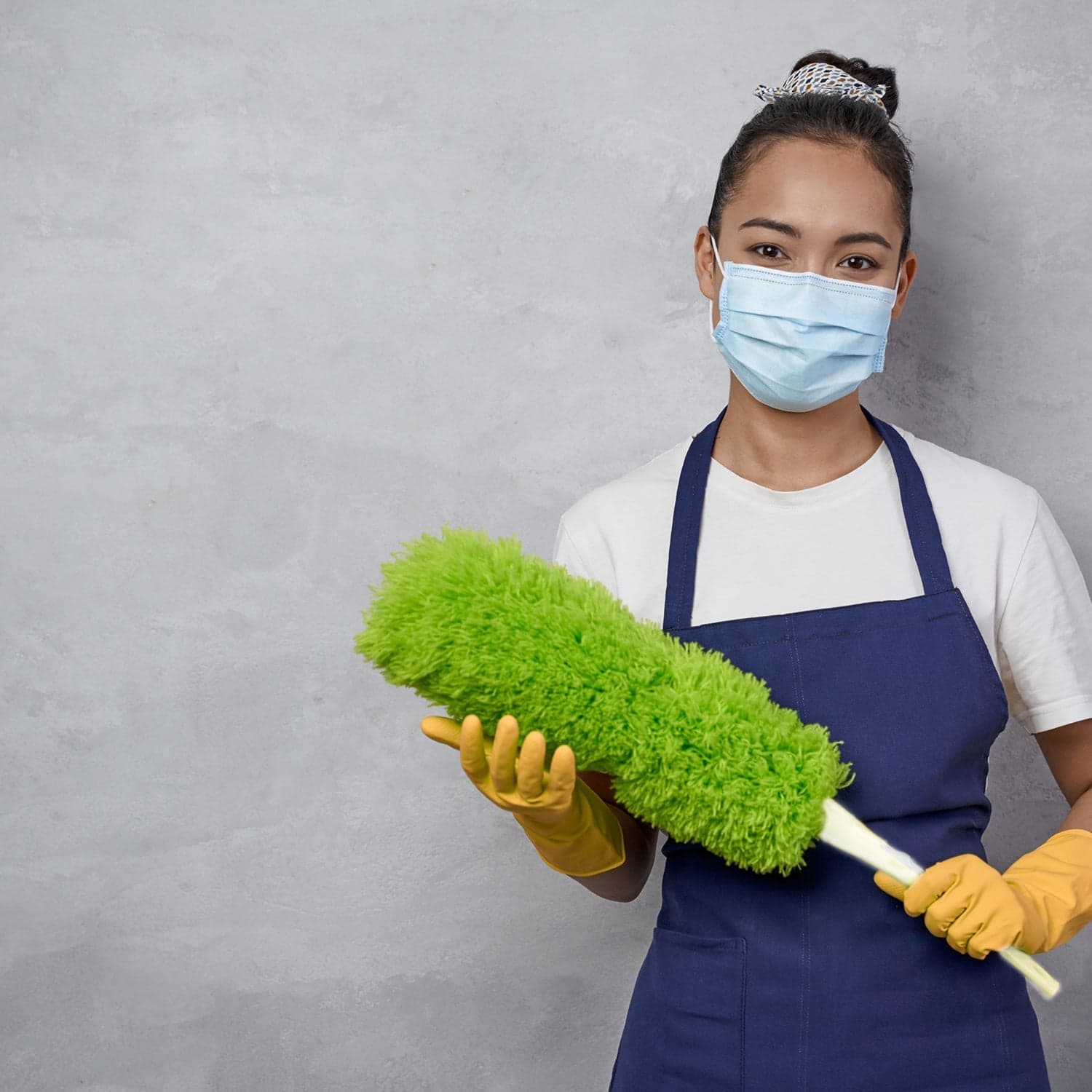 Microfiber Fold Duster used in all household and official places for cleaning and dusting purposes etc. thumbnail 3