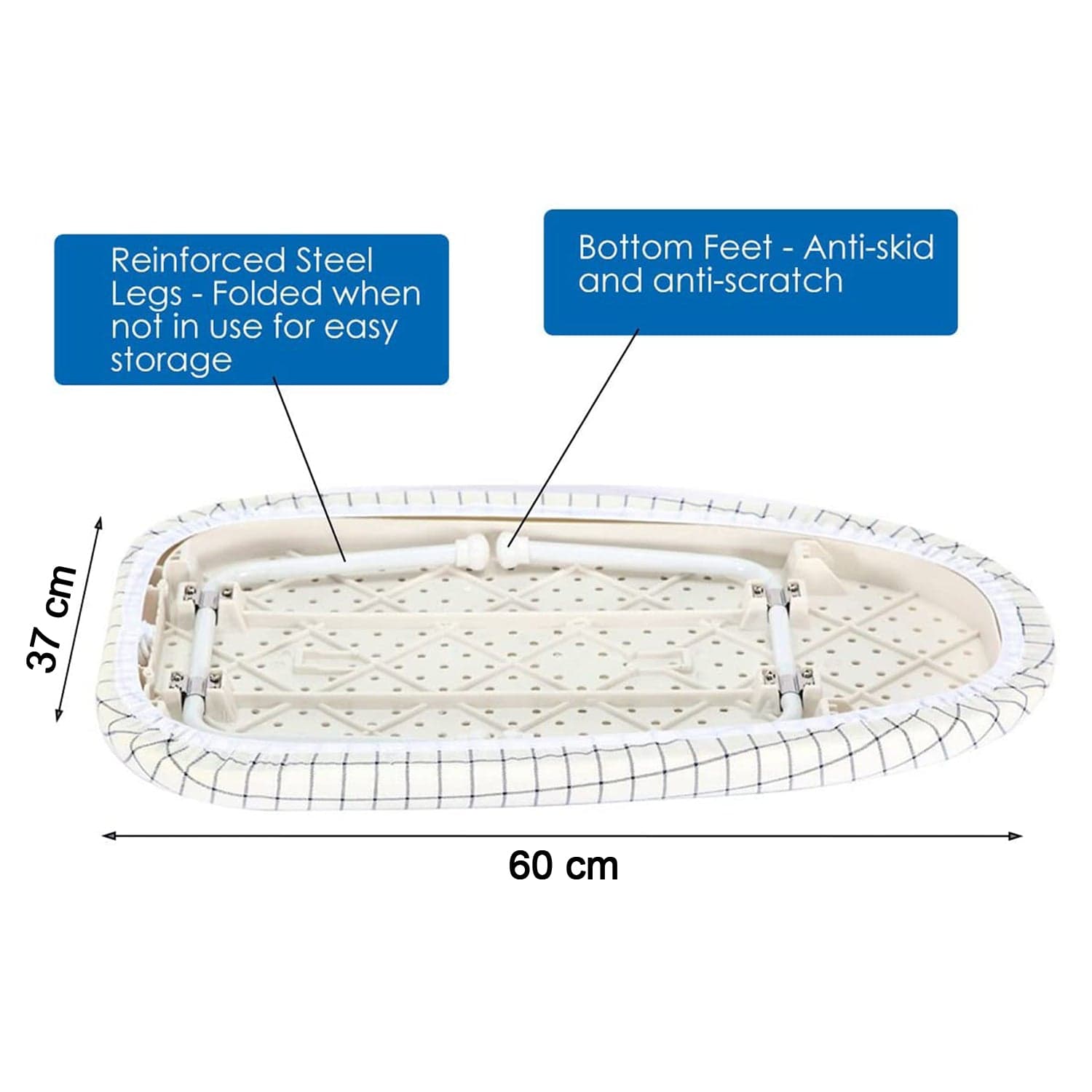 Portable Ironing Pad used in all households and iron shops for ironing clothes and fabrics etc. thumbnail 5