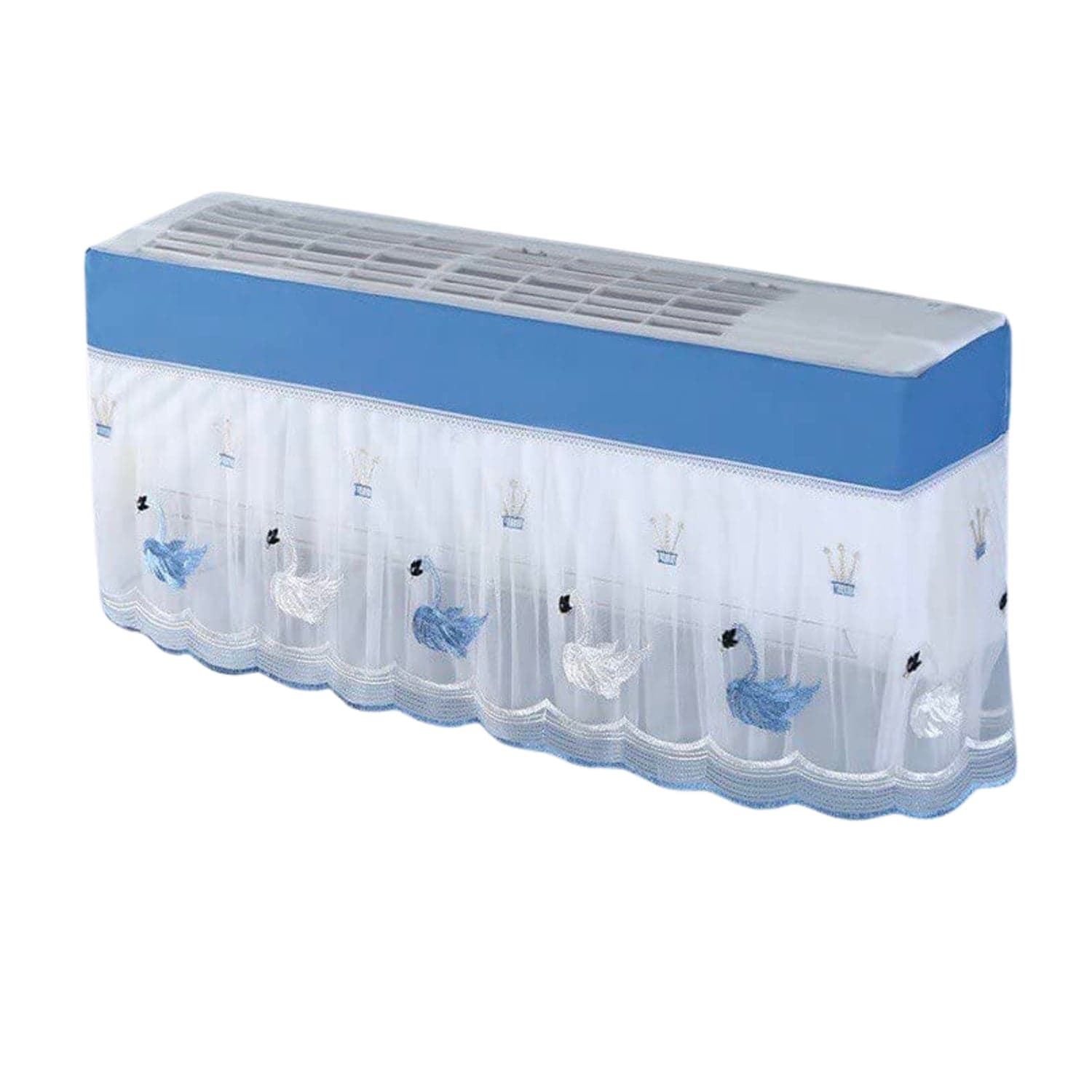 Folding Split AC Dust Cover of Washable, Dustproof (1 Pc, approx 1 Ton) thumbnail 3