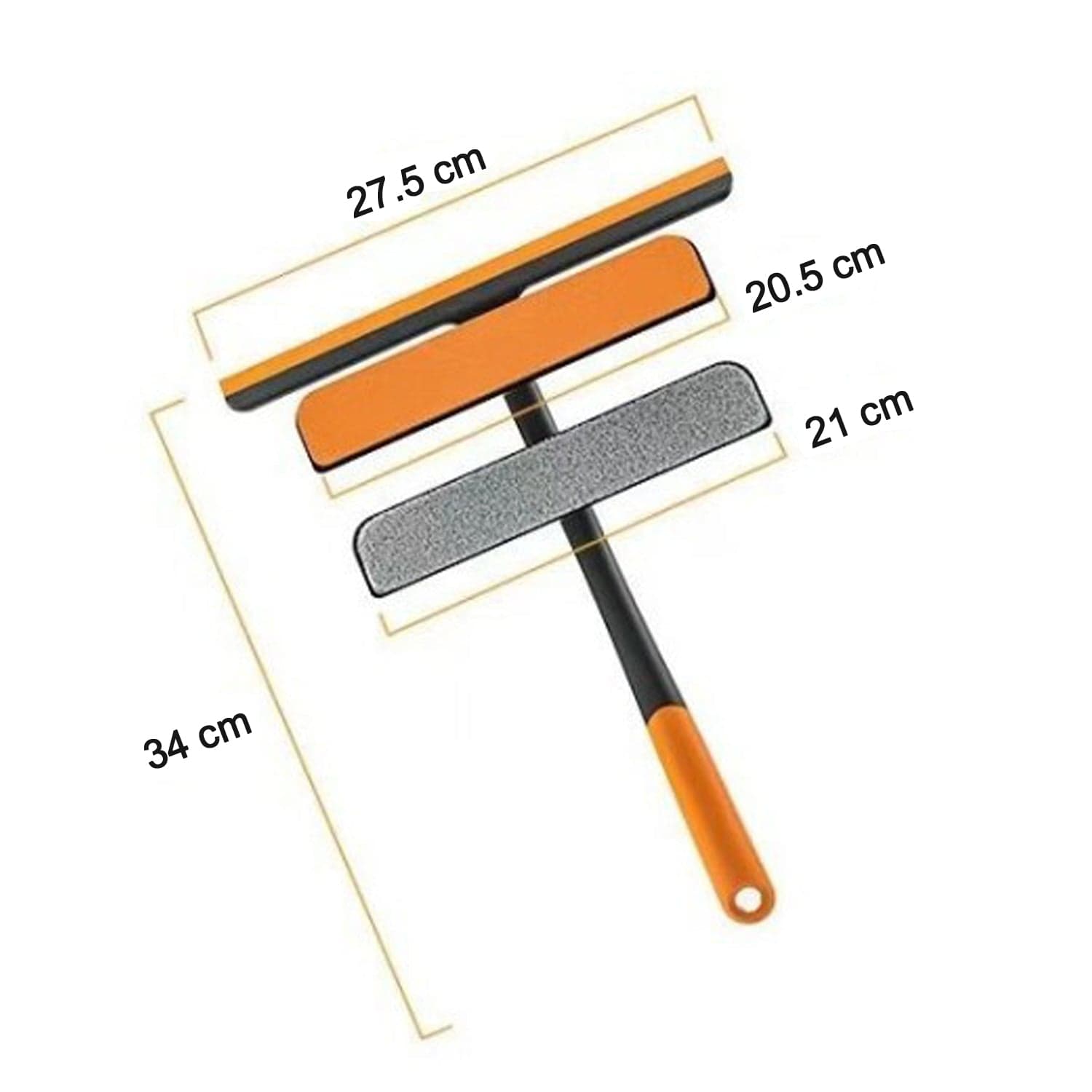 Plastic 3 In 1 Rotatable Double Side Design Cleaning Brush Glass Wiper For Glass Window ID-6087l thumbnail 12