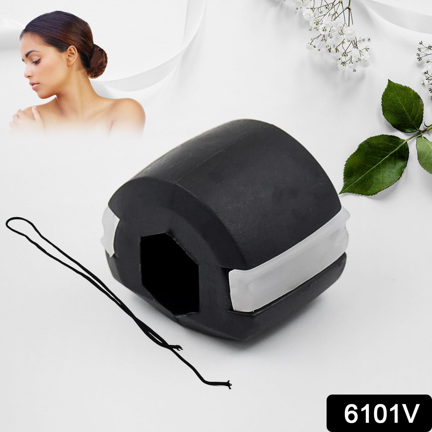 Cn Blk Mouth Exerciser Used To Gain Sharp And Chiselled Mouth Easily And Fast. thumbnail 2