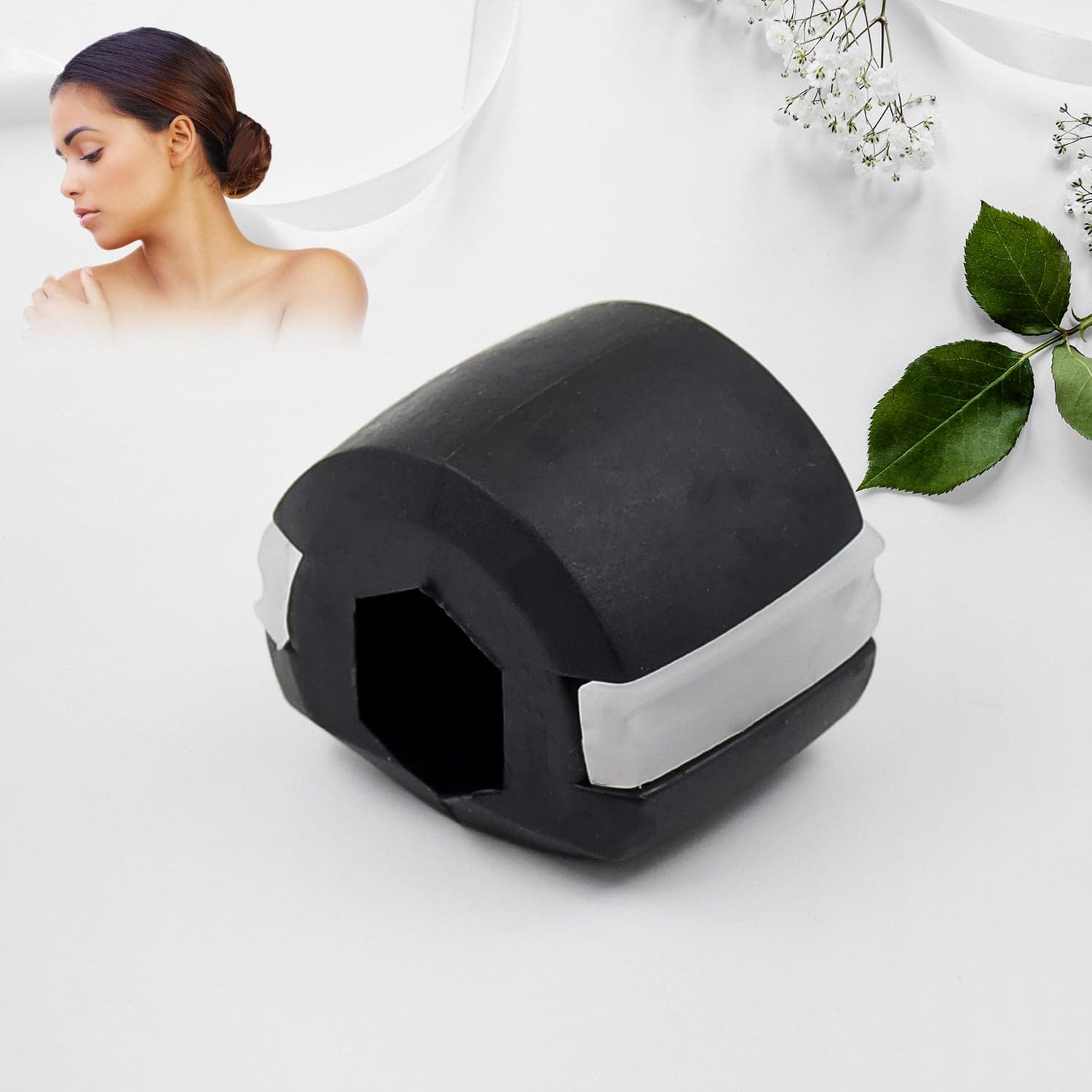 Cn Blk Mouth Exerciser Used To Gain Sharp And Chiselled Mouth Easily And Fast. thumbnail 3