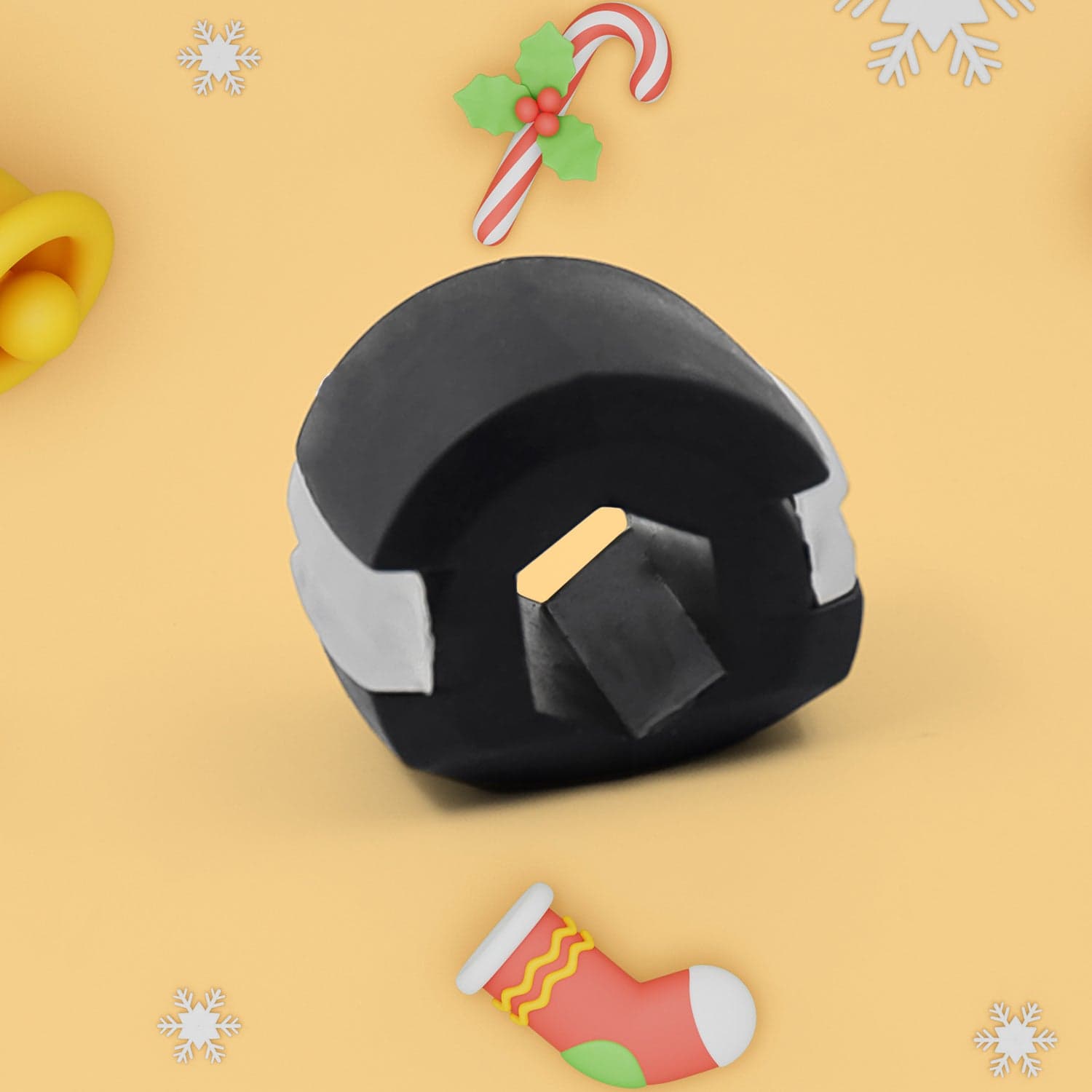 Cn Blk Mouth Exerciser Used To Gain Sharp And Chiselled Mouth Easily And Fast. thumbnail 6