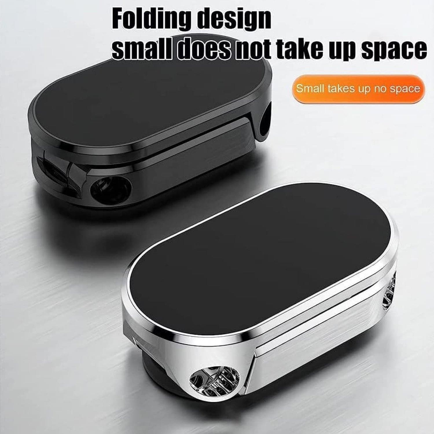 360° Rotating Magnetic Car Phone Holder in Metal (1 Pc, Folding) thumbnail 11