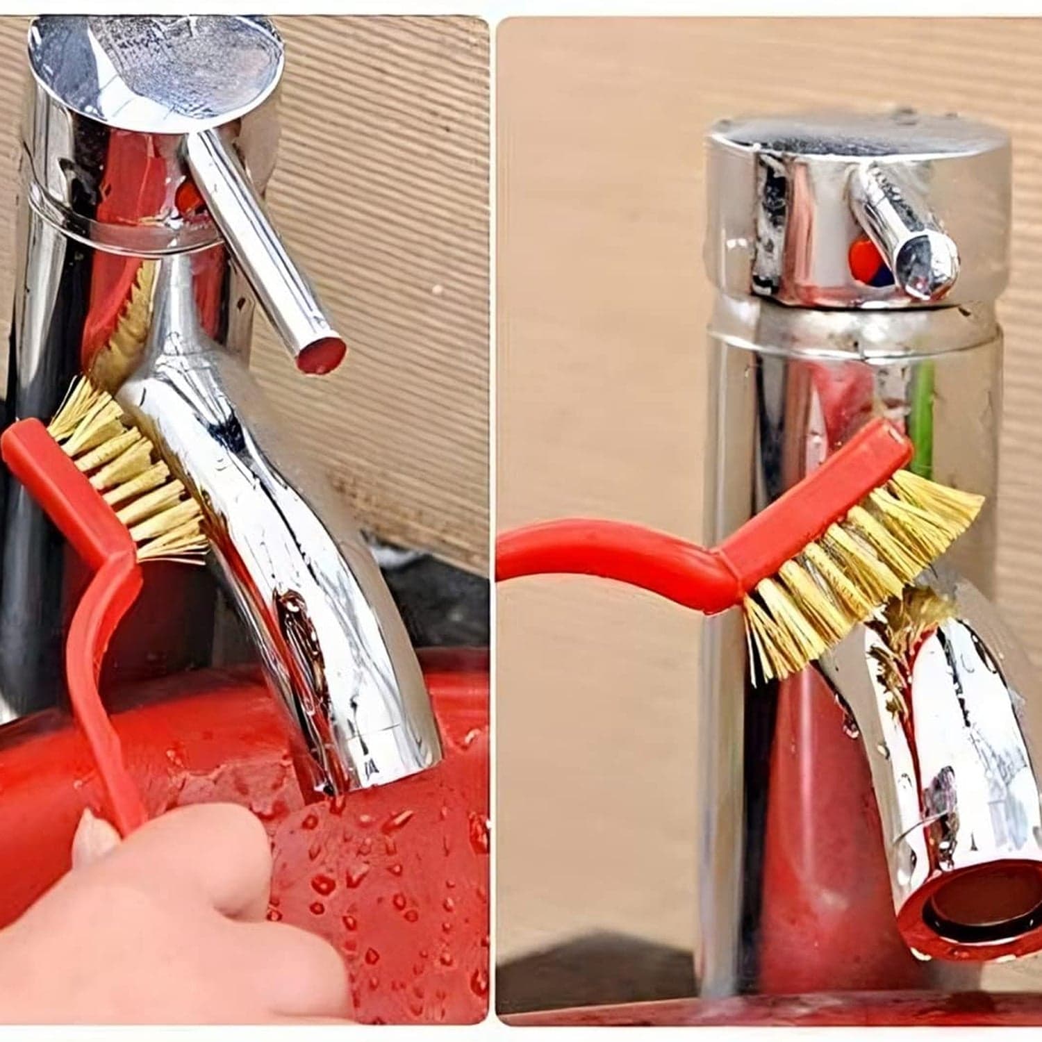 Mini Wire Brush Set - Brass, Nylon, Steel for Cleaning & Rust Removal (3 Pcs Set) thumbnail 7