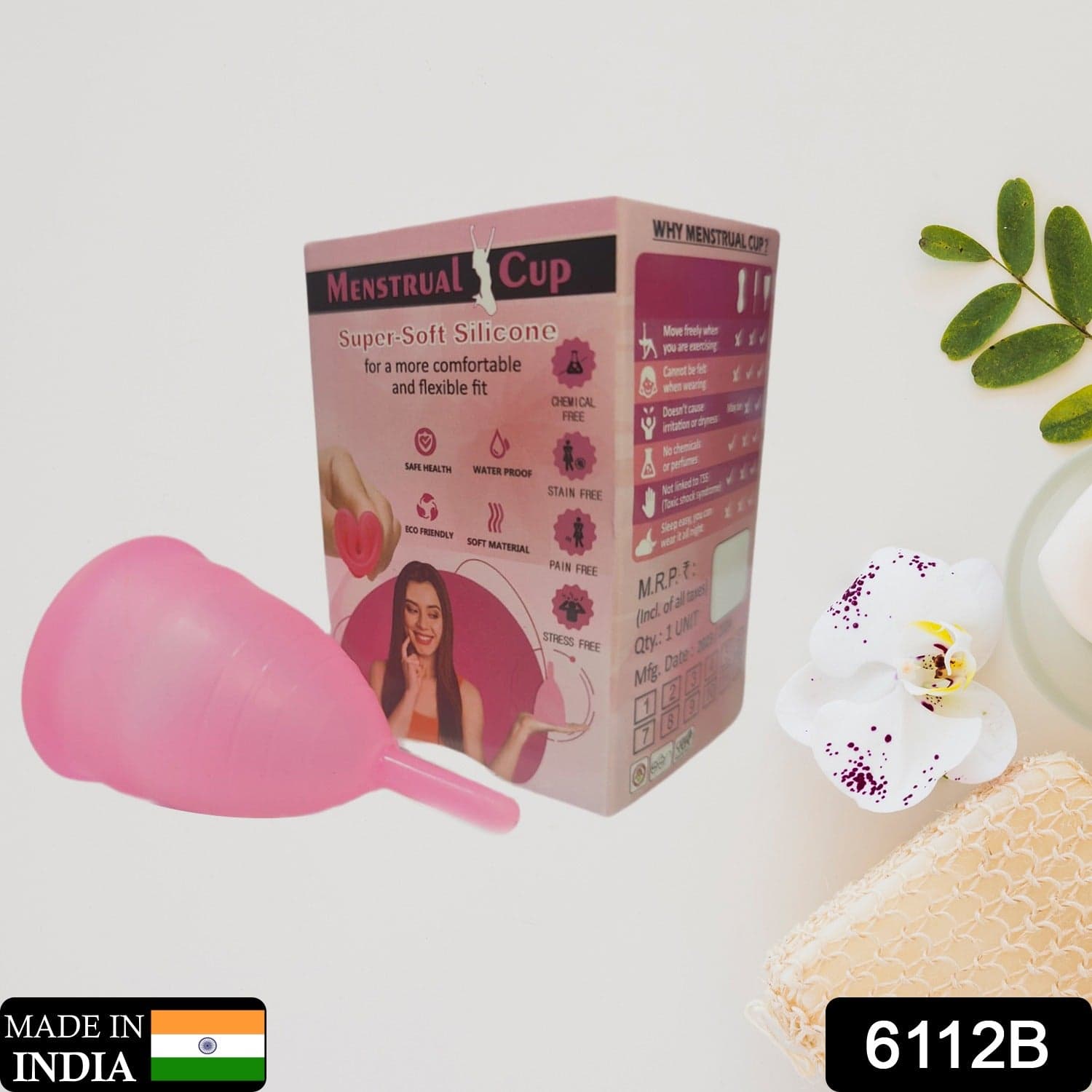Reusable Menstrual Cup for Women & Girls | Eco-Friendly Period Solution thumbnail 2