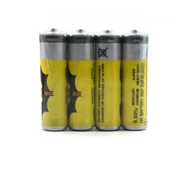 4Pc Aa Battery And Power Cells Used In Technical Devices Such As T.V Remote