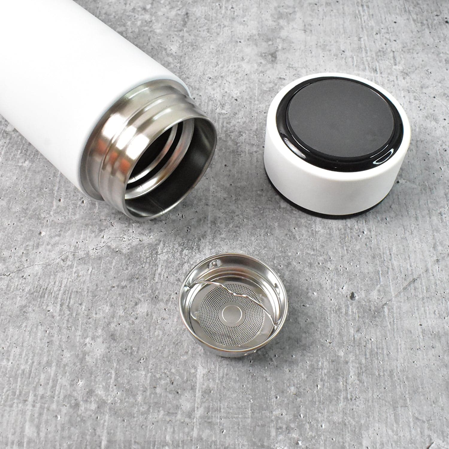 Stainless Steel Vacuum Flask with Digital Temperature Display thumbnail 7