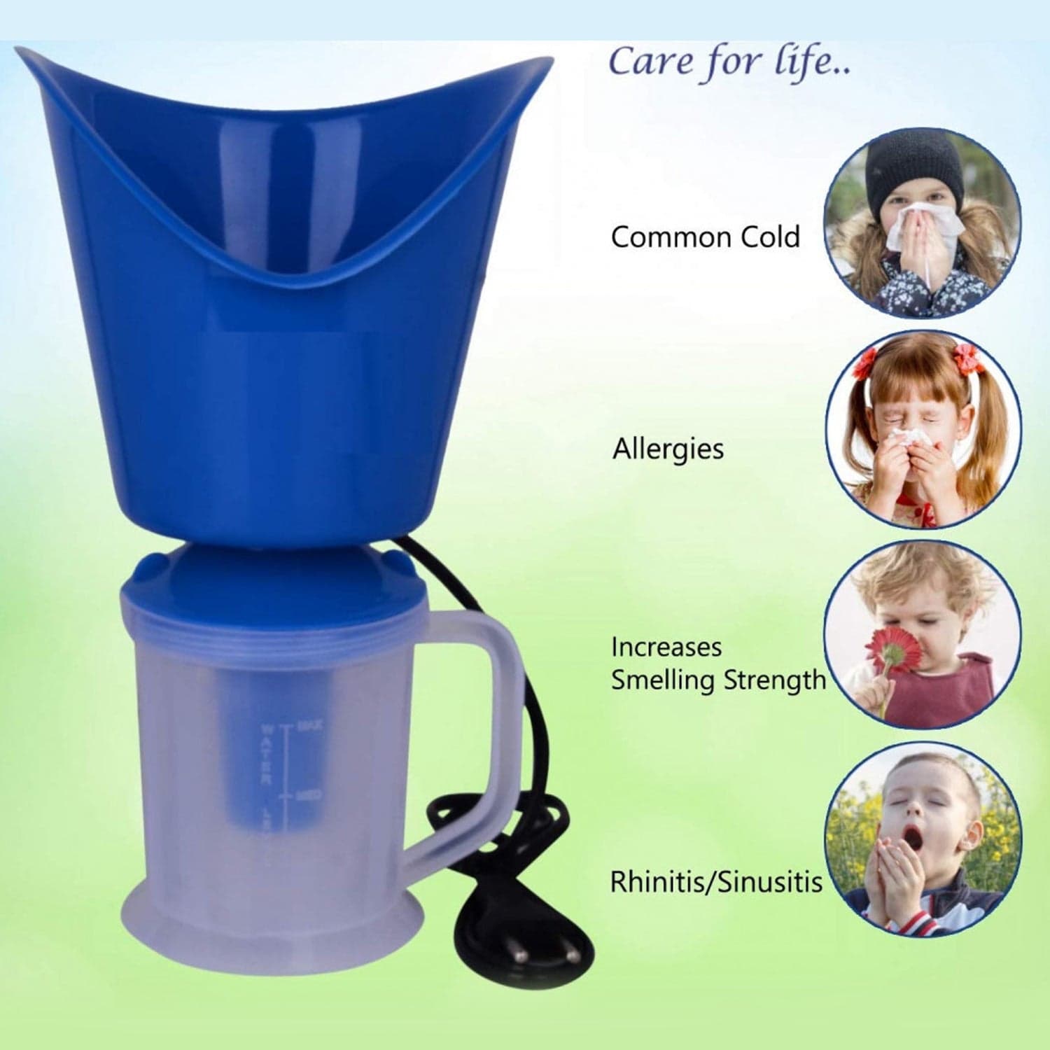 3 in 1 Vaporizer used in inhaling specially during cold and ill body types etc. thumbnail 6