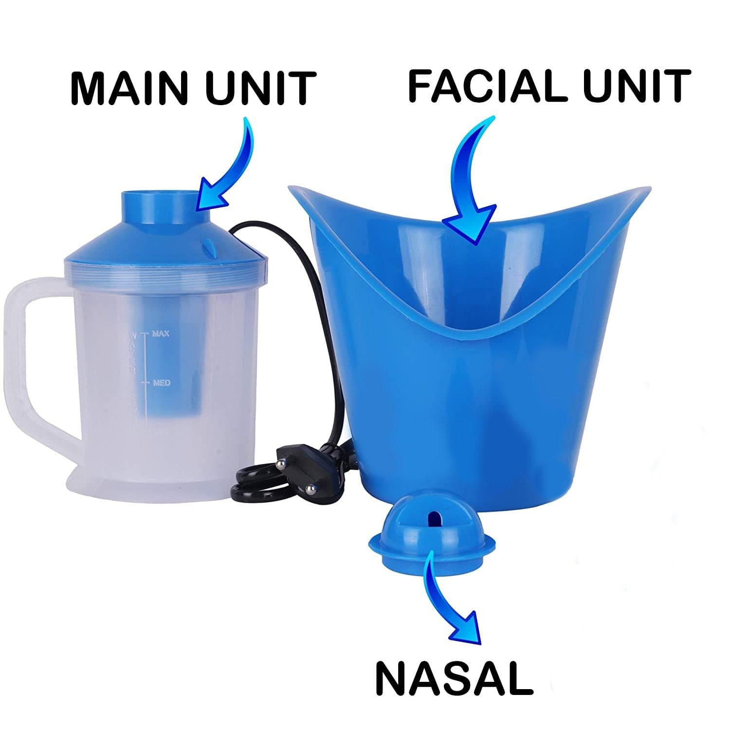 3 in 1 Vaporizer used in inhaling specially during cold and ill body types etc. thumbnail 8