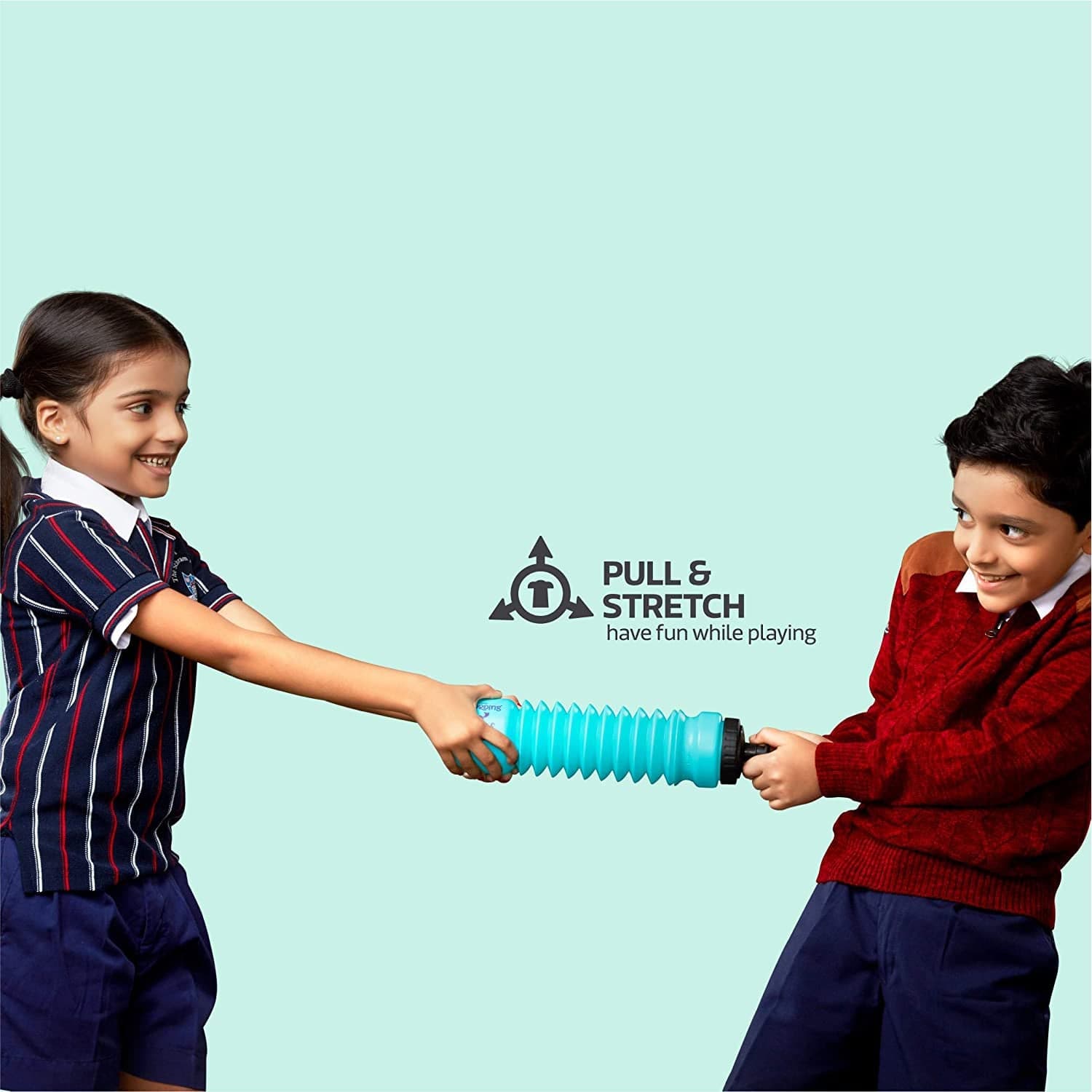 Pull N Stretch Water Bottle For Storing Drinking Water Used In Many Places Like School thumbnail 5