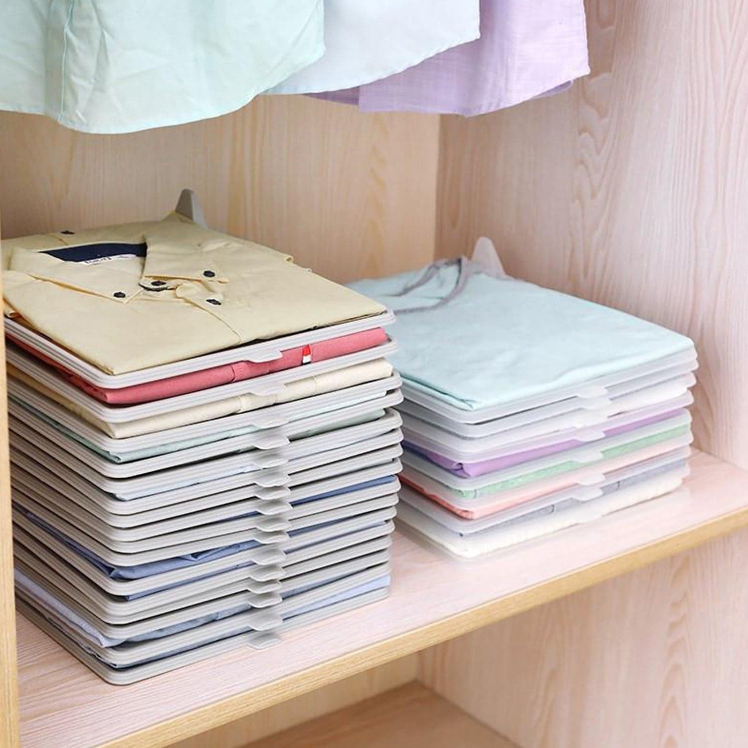 Cloth Organizer Of Ideal For Household & Ironing Shops For Neat Fabric Storage (1 Pc thumbnail 3