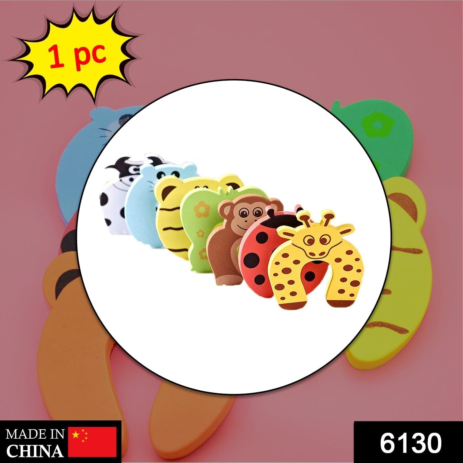 1 Pc Mix Door Stopper Used In All Kinds Of Household And Official Places Specially thumbnail 2