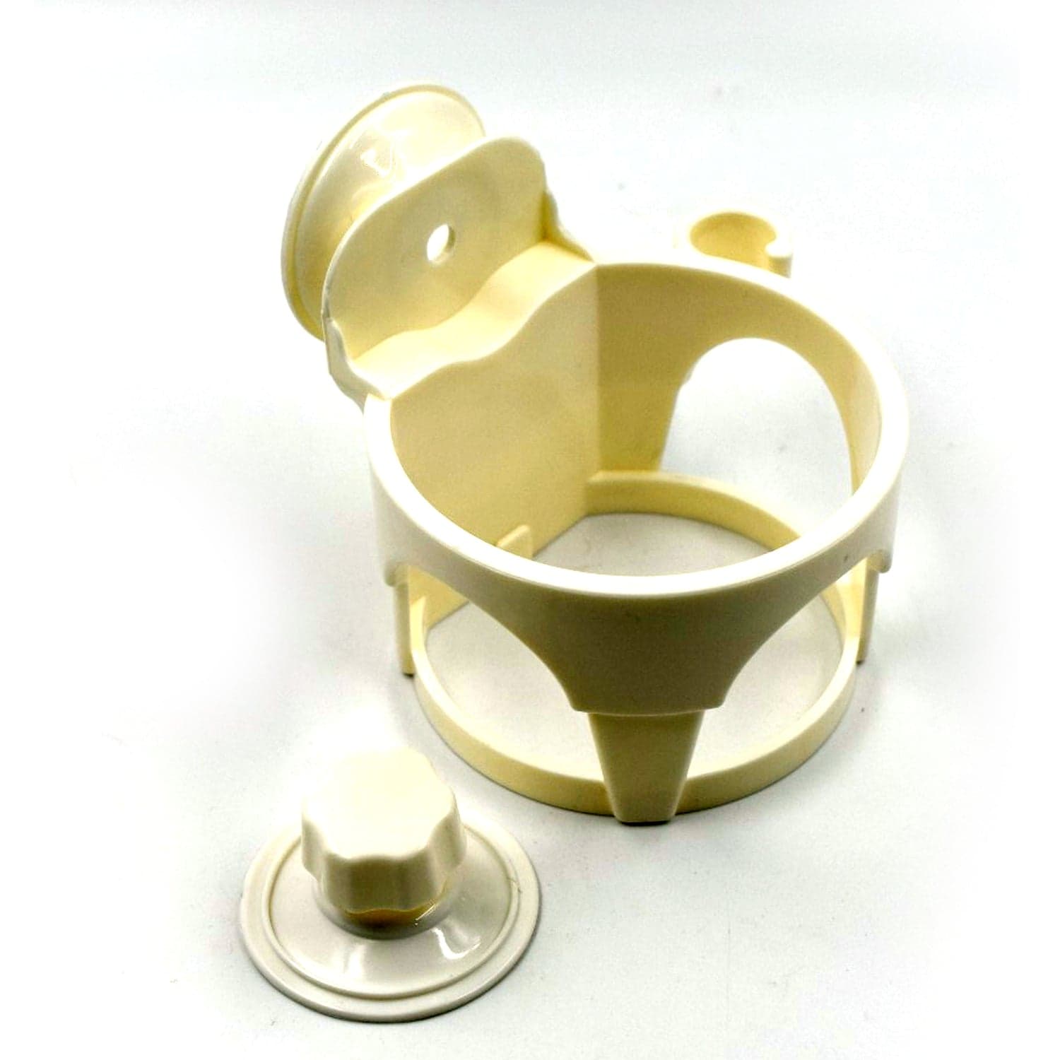 Hair Dryer Holder with Suction - Wall-Mount Bathroom Organizer for Women & Girls thumbnail 6