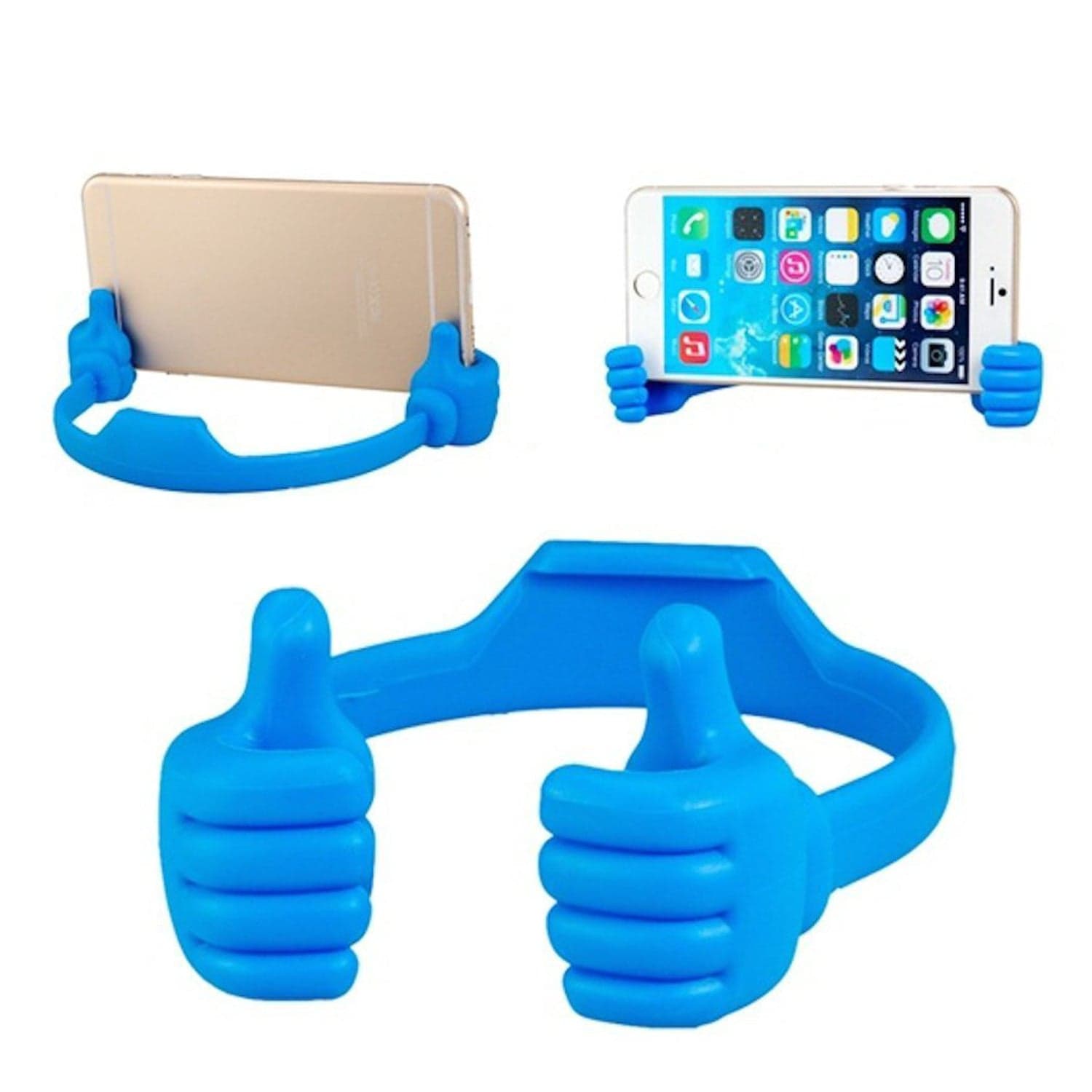 4 Pc Hand Shape Mobile Stand used in all kinds of places including household and offices as a mobile supporting stand. thumbnail 12