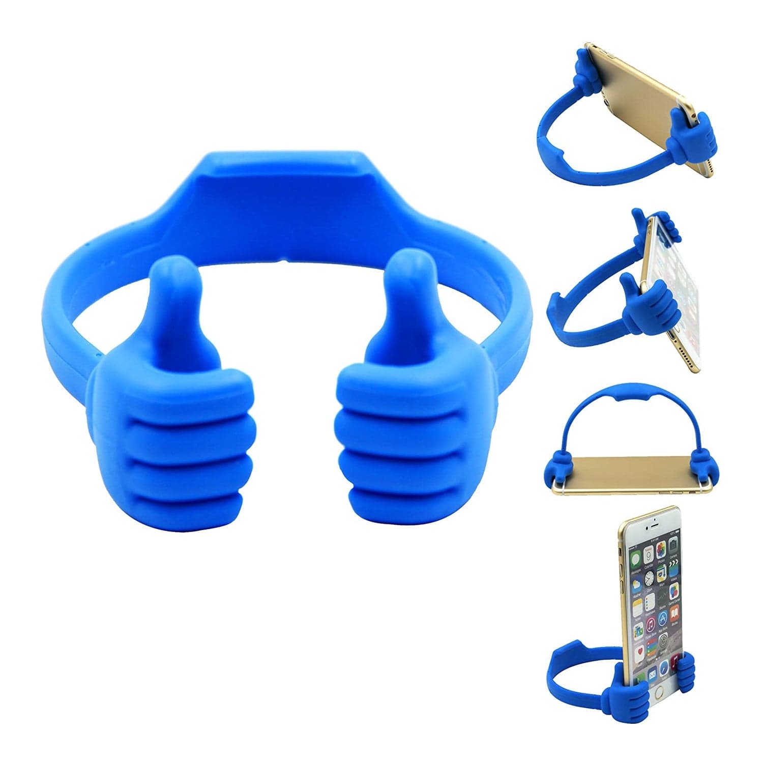 4 Pc Hand Shape Mobile Stand used in all kinds of places including household and offices as a mobile supporting stand. thumbnail 4