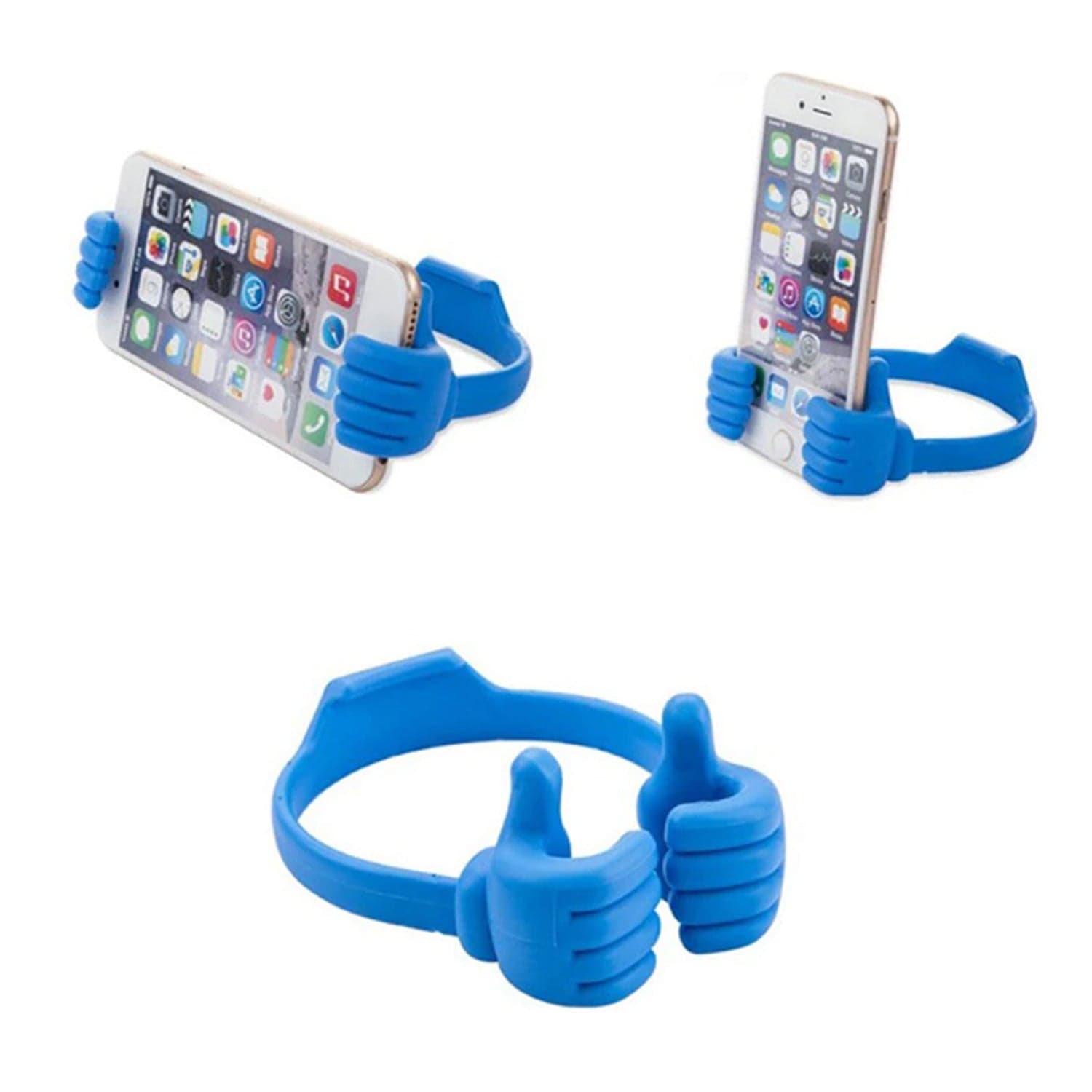 4 Pc Hand Shape Mobile Stand used in all kinds of places including household and offices as a mobile supporting stand. thumbnail 9