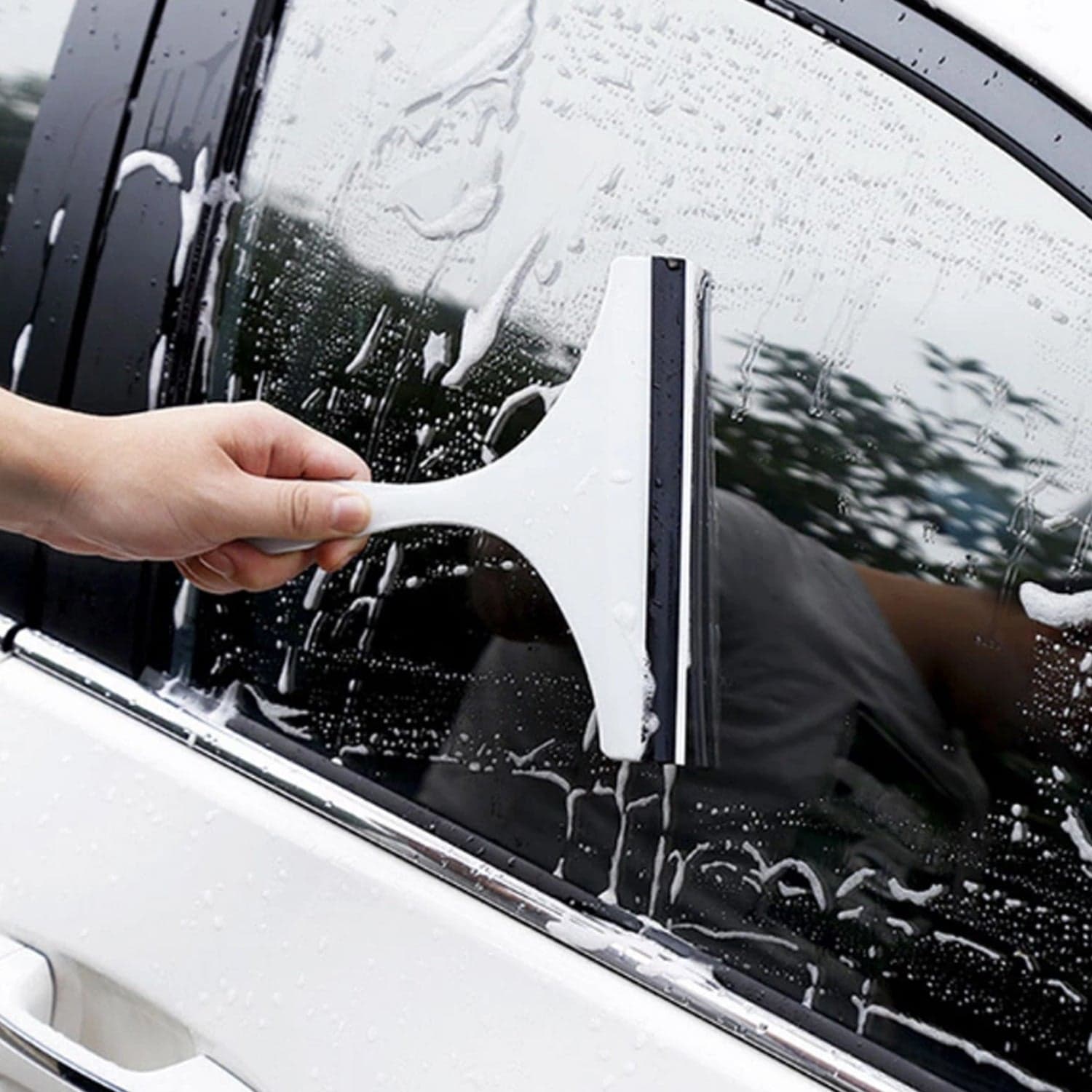 Car Mirror Wiper used for all kinds of cars and vehicles for cleaning and wiping off mirror etc. thumbnail 7