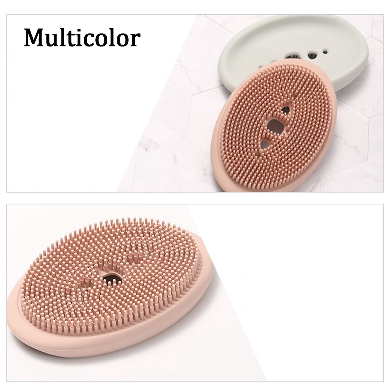 2 In 1 Silicone Cleaning Brush Used In All Kinds Of Bathroom Purposes For Cleaning And Washing Floors thumbnail 3