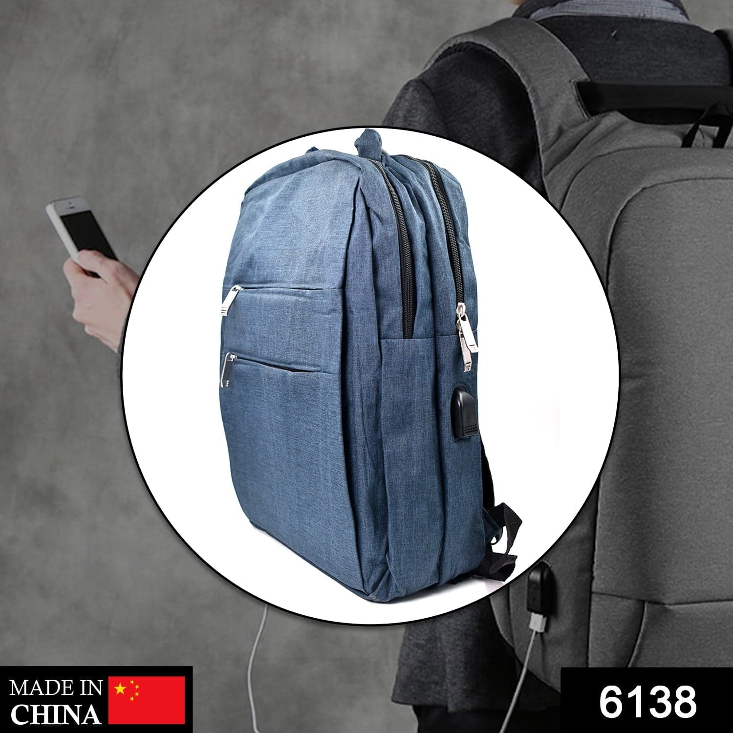 USB Point Laptop Bag used widely in all kinds of official purposes as a laptop holder and cover and make's the laptop safe and secure. thumbnail 2