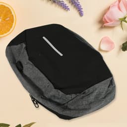 Waterproof Anti-Theft Crossbody Sling Bag of PU Leather with USB Charging