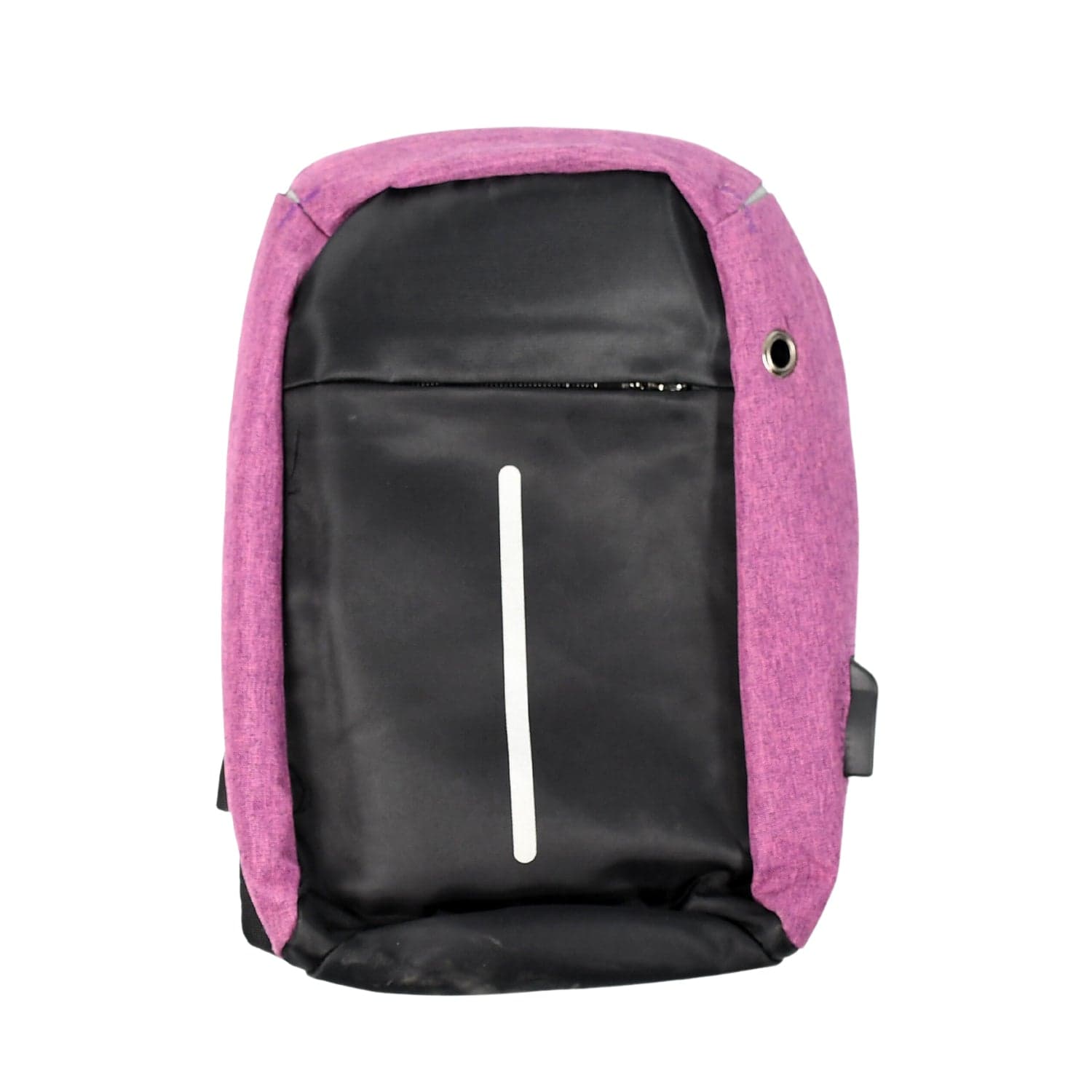 Waterproof Anti-Theft Crossbody Sling Bag of PU Leather with USB Charging thumbnail 8