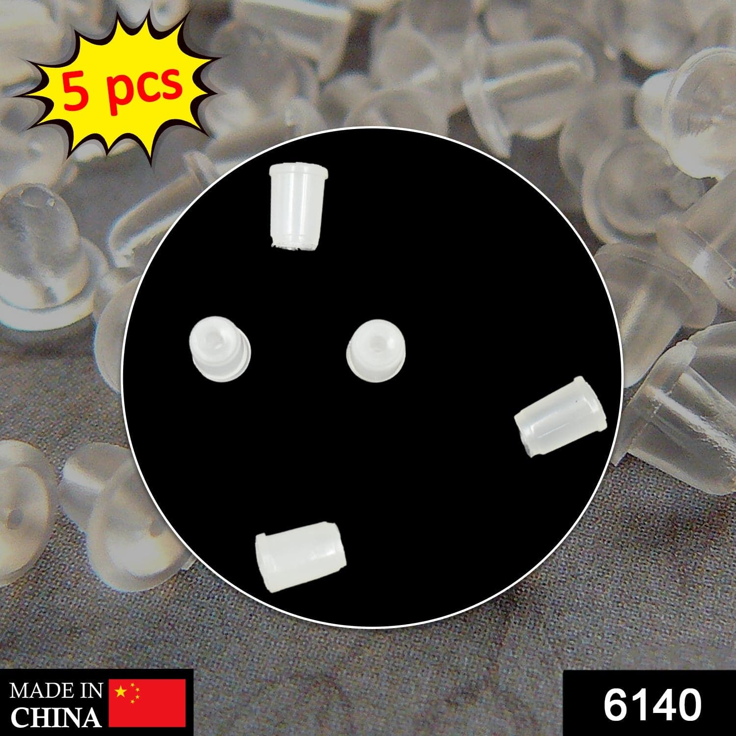 5 Pc Hot Water Bag in Water Stopper used as a stopper while injecting nails on walls etc. thumbnail 3