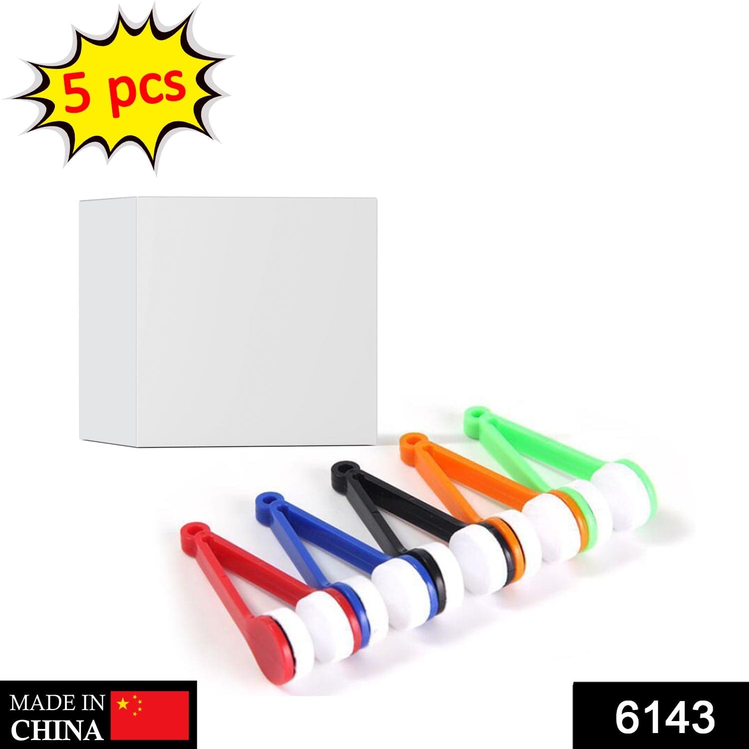 5 Pc Goggle Cleaner With Box used for cleaning glasses and goggles and can be used in all kinds of places like household and official. thumbnail 2