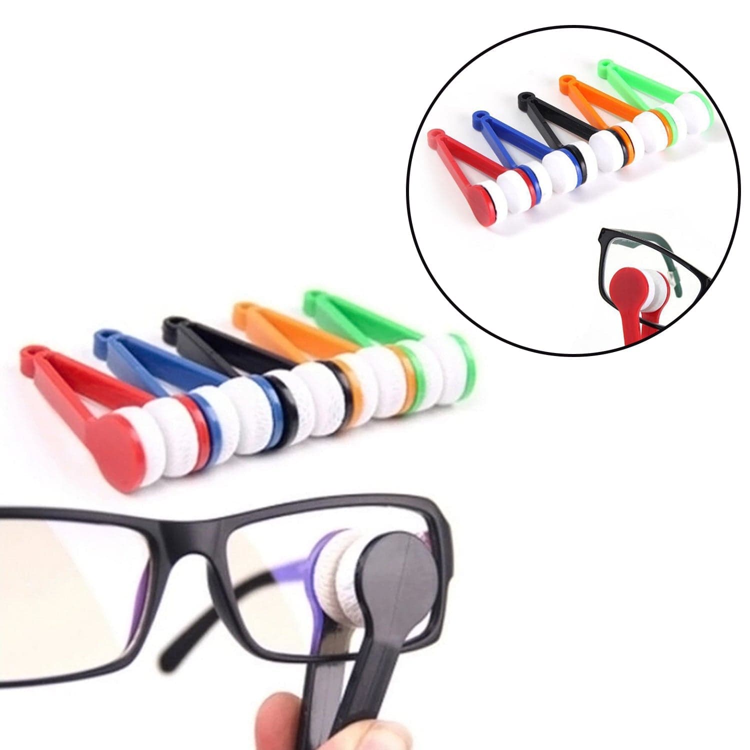 5 Pc Goggle Cleaner With Box used for cleaning glasses and goggles and can be used in all kinds of places like household and official. thumbnail 4