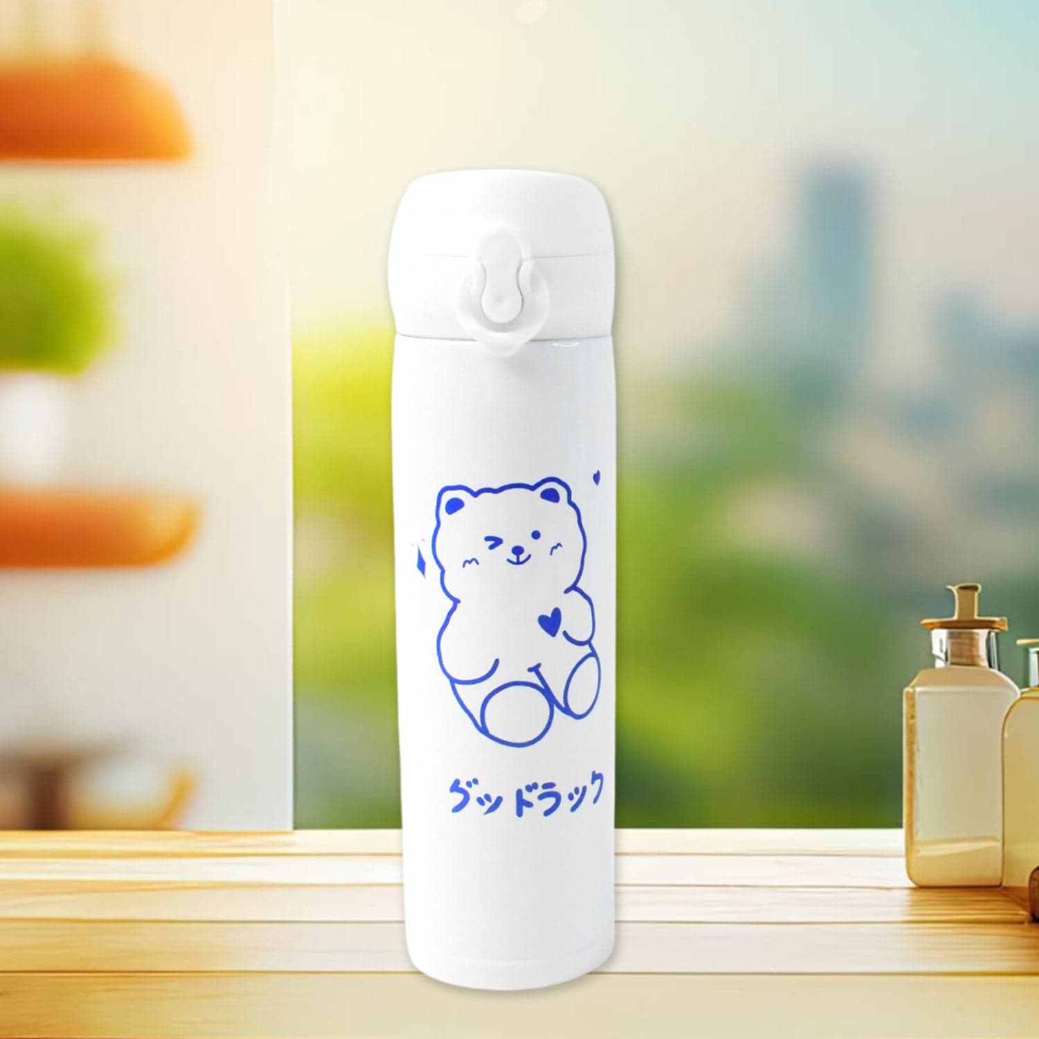 Stainless Steel Insulated Reusable Kids Water Bottle (500 ML Approx) thumbnail 6