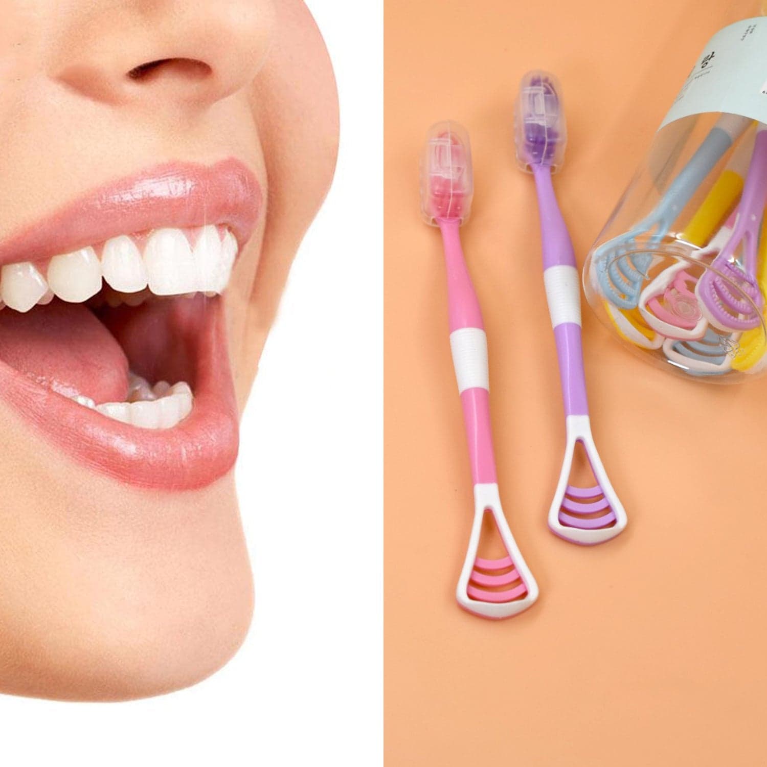 8 Pc 2-in-1 Toothbrush Case for Family Use thumbnail 4