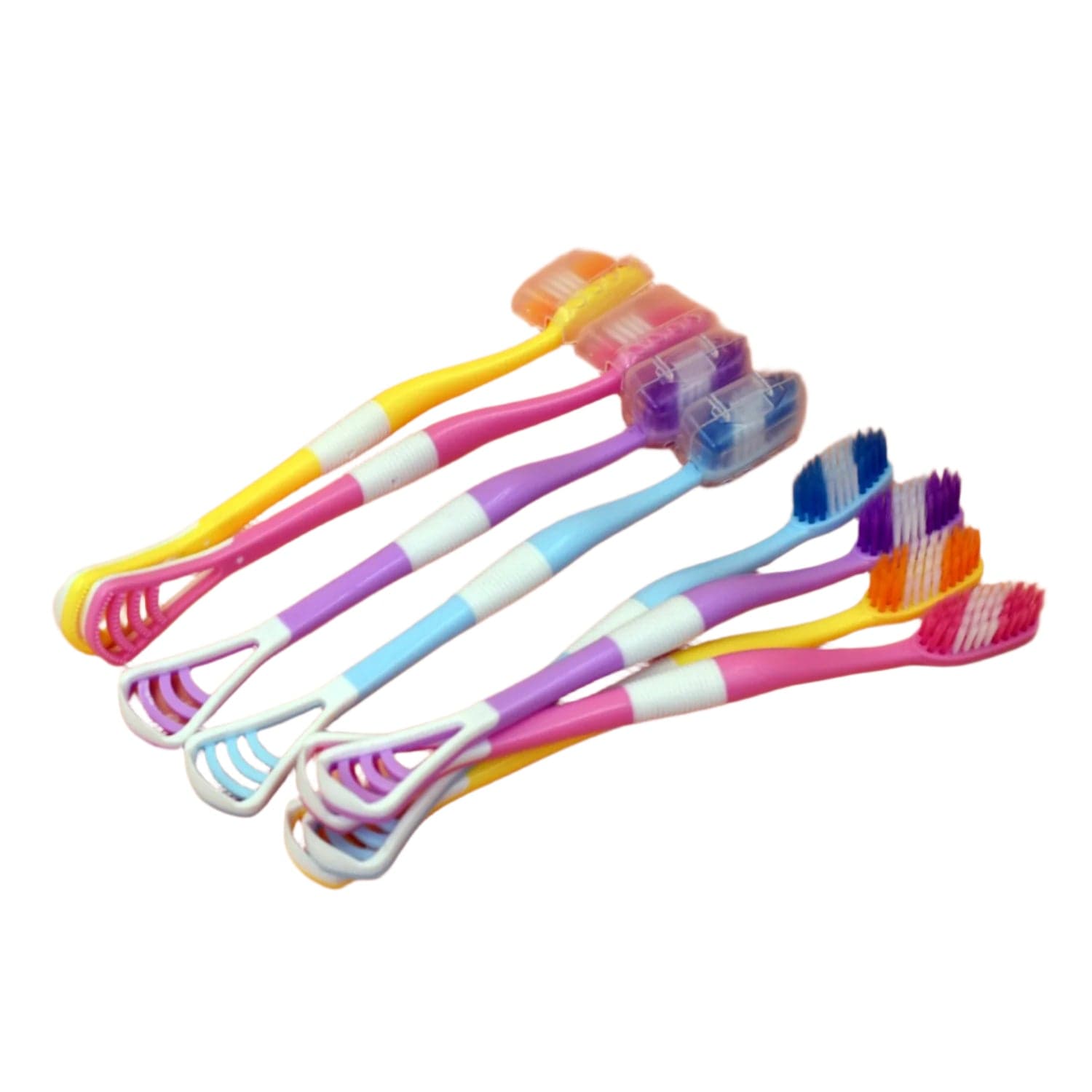8 Pc 2-in-1 Toothbrush Case for Family Use thumbnail 5