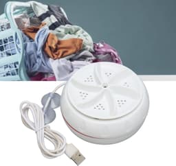 Mini Turbo Washing Machine Of Portable Usb-Powered Washer For Home