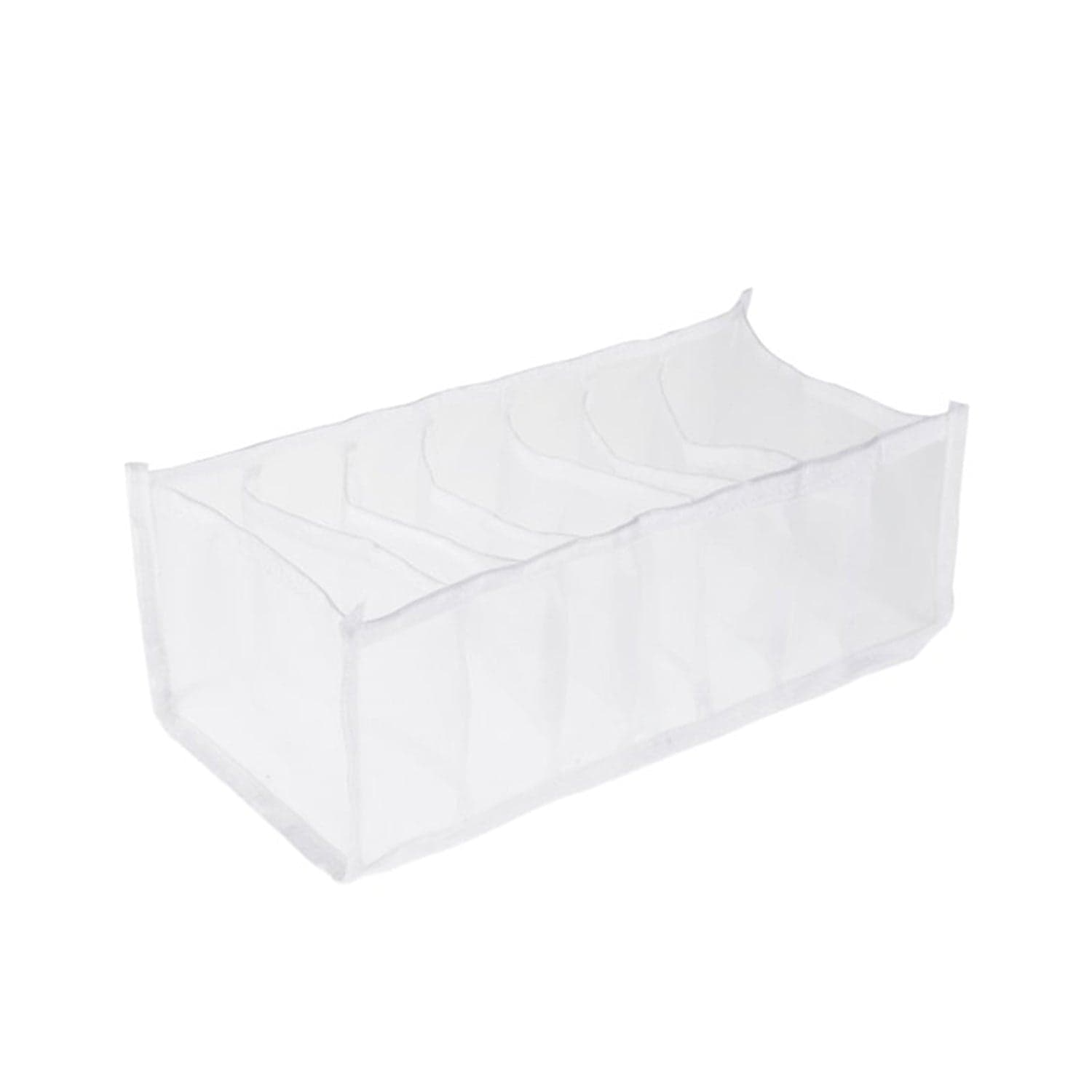 Laundry 7 section bag widely used for storing and managing laundry cloths and stuffs etc. thumbnail 6