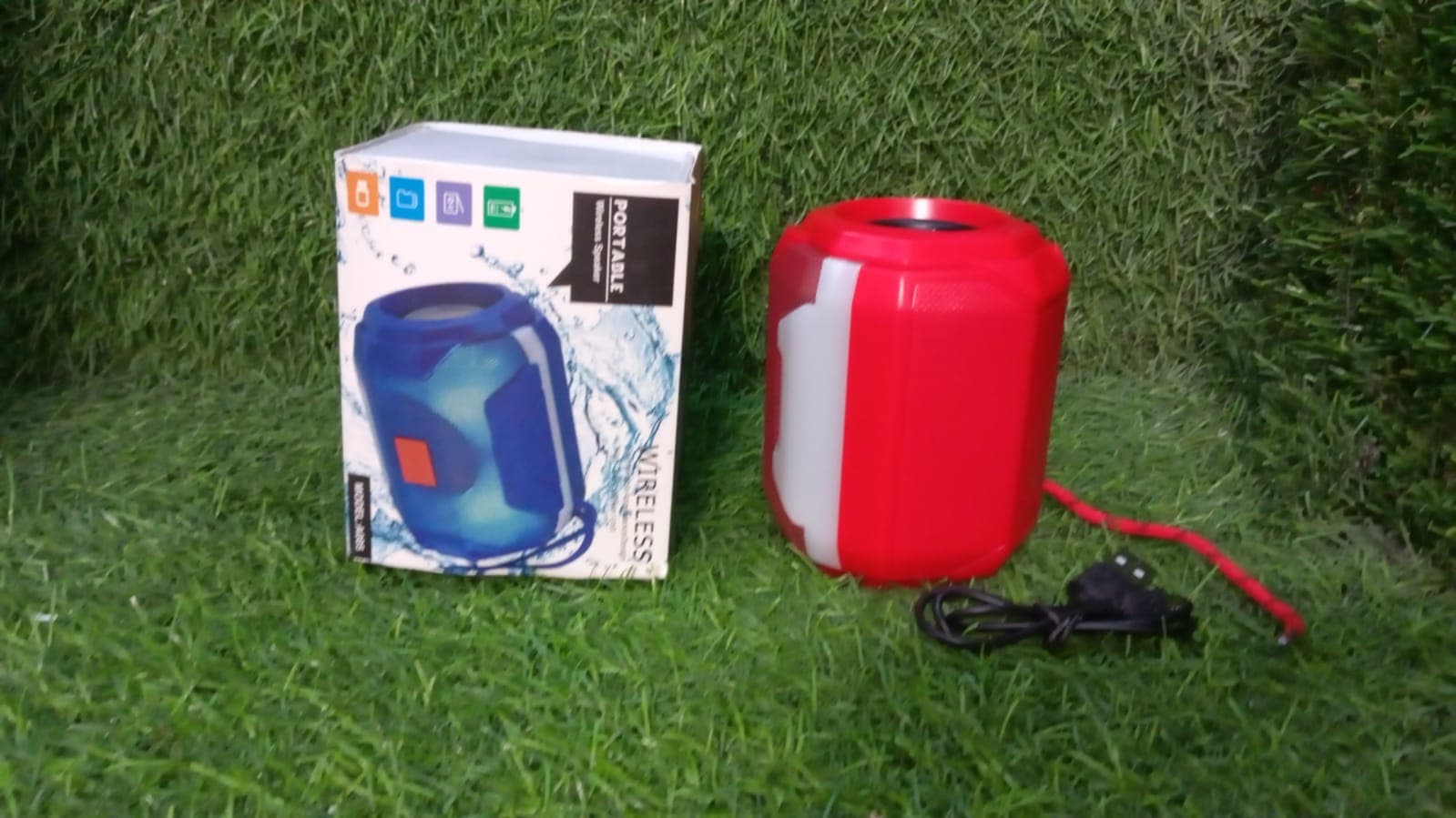 Wireless Portable Bluetooth DJ Bass Speaker , Rechargeable Media Player thumbnail 9
