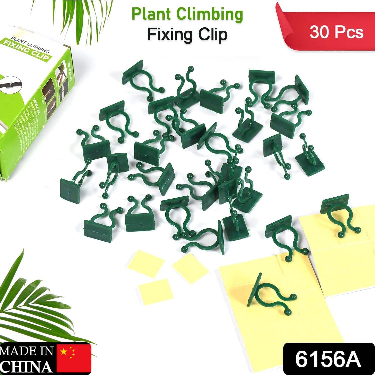 30pcs wall Plant Climbing Clip widely used for holding plants and poultry purposes and all (Box/30 Pcs Set) thumbnail 2