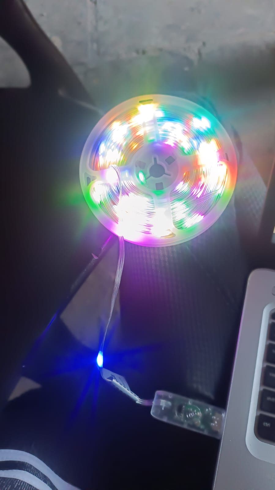 Multi Coloured 10M RGB LED Strip Lights (1 Pc) thumbnail 7