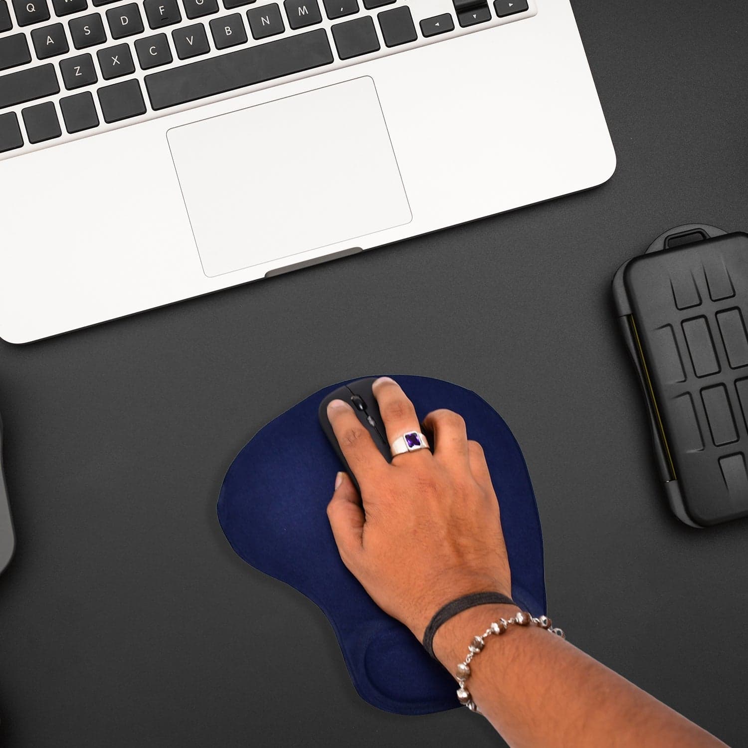 WRIST S MOUSE PAD USED FOR MOUSE WHILE USING COMPUTER. ID-6161a thumbnail 3