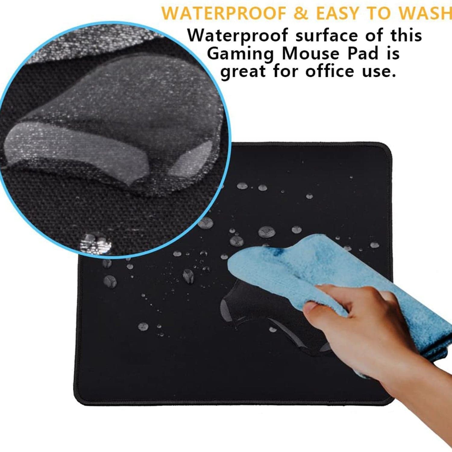Simple Mouse Pad Used For Mouse While Using Computer. thumbnail 3