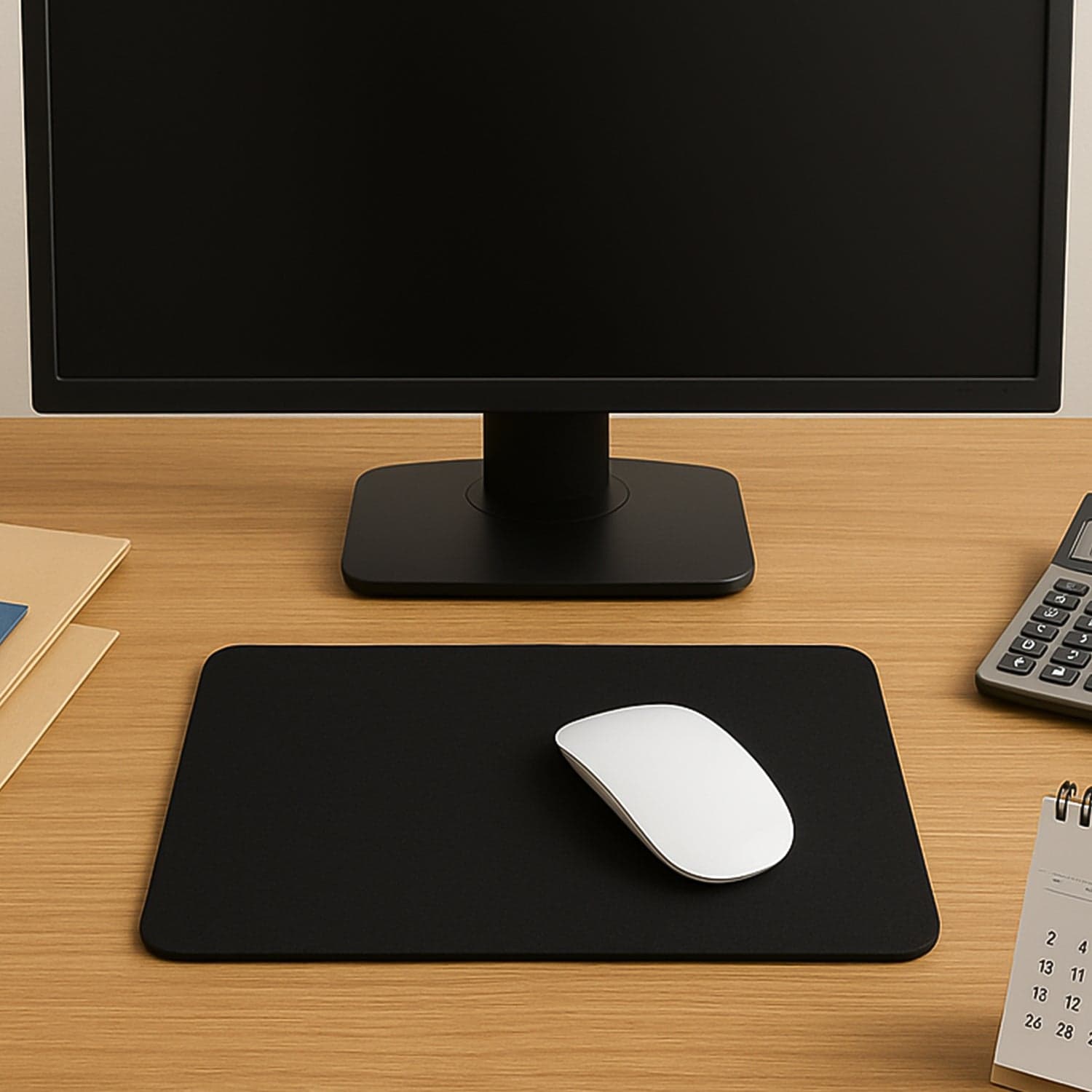 Simple Mouse Pad Used For Mouse While Using Computer. thumbnail 7