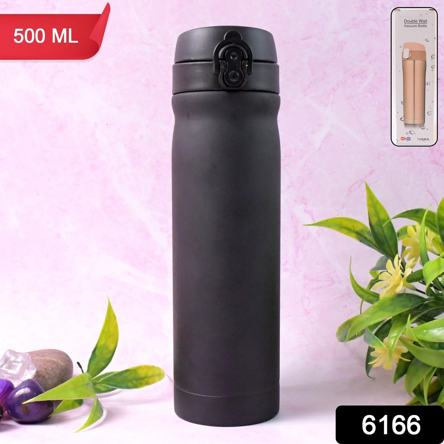 Stainless Steel Vacuum Thermal Insulation Water Bottle (500ml) thumbnail 2