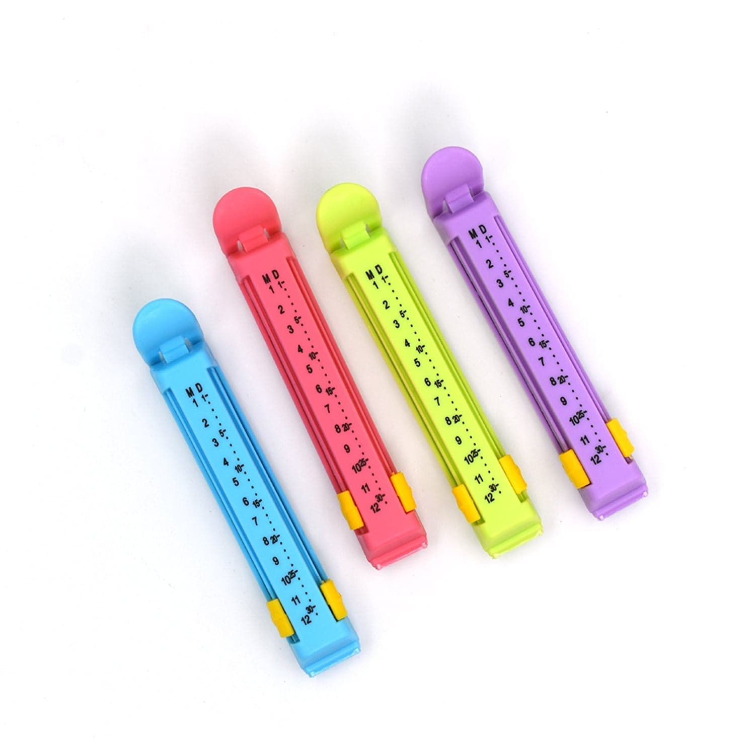 Small Multipurpose Food Snack Plastic Bag Clip Sealer / Packet Sealer Clamps / Manual Vacuum Bag Sealer / Food Pouch Clip / Bag Zipper / Food Clips Sealer For Home Kitchen thumbnail 4