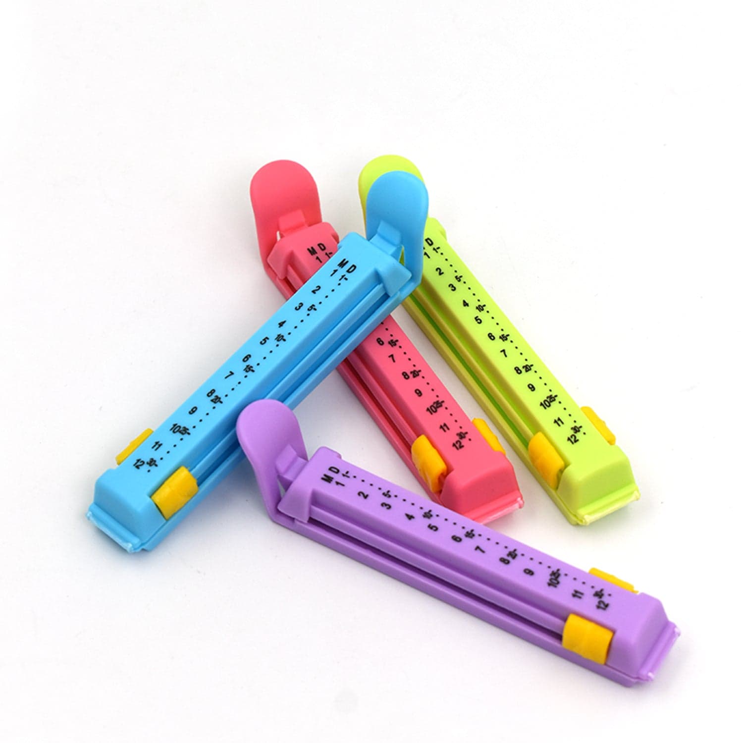 Small Multipurpose Food Snack Plastic Bag Clip Sealer / Packet Sealer Clamps / Manual Vacuum Bag Sealer / Food Pouch Clip / Bag Zipper / Food Clips Sealer For Home Kitchen thumbnail 7