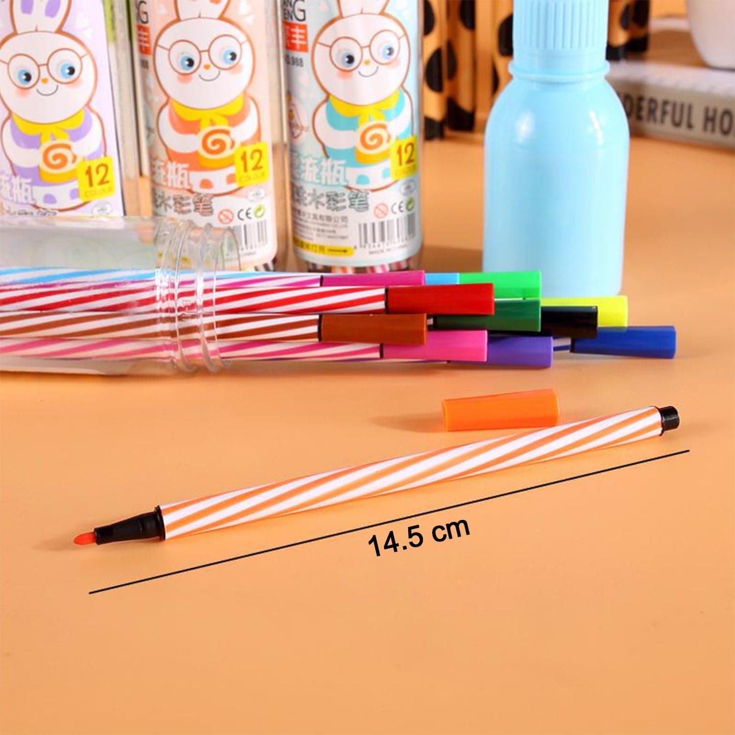 Minions Sketch Pen Set with Attractive Designed Case (Pack of 12) thumbnail 5