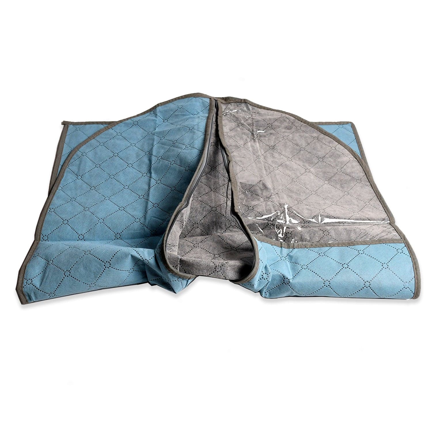 Foldable Non Woven Men's Coat Blazer Suit Cover men's coat blazer cover fold over breathable garment bag suit cover. thumbnail 4