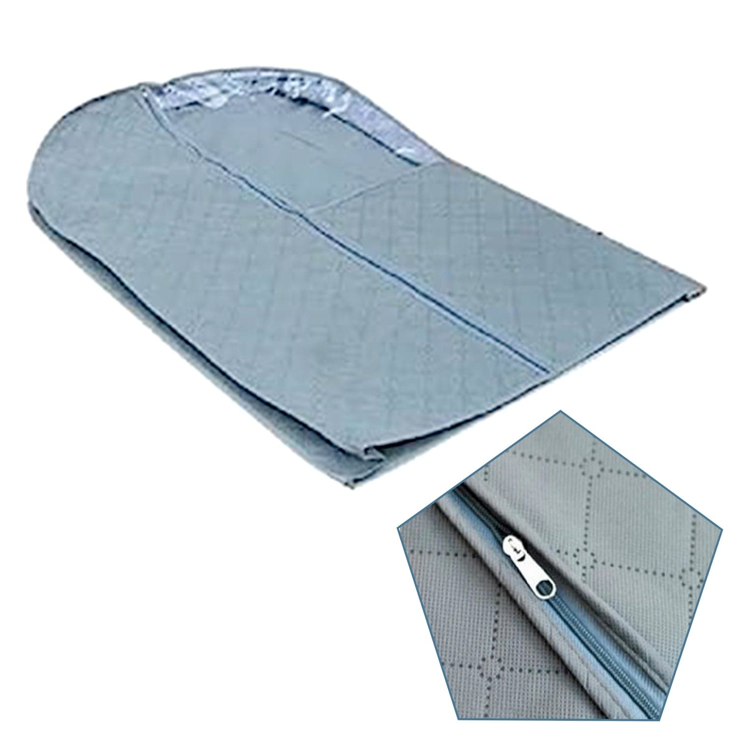Foldable Non Woven Men's Coat Blazer Suit Cover men's coat blazer cover fold over breathable garment bag suit cover. thumbnail 7