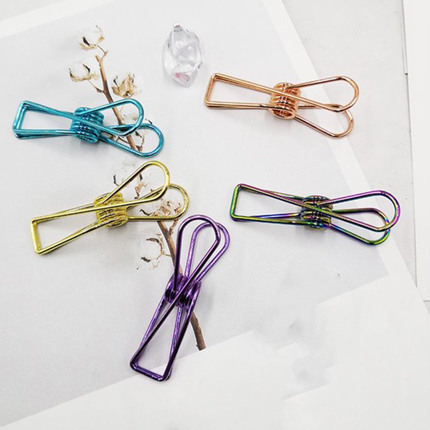 Stainless Steel Multipurpose Sturdy Clothes Hanging Clips thumbnail 6