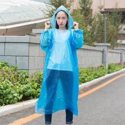 Disposable Rain Coat For Having Prevention From Rain And Storms To Keep Yourself Clean And Dry.