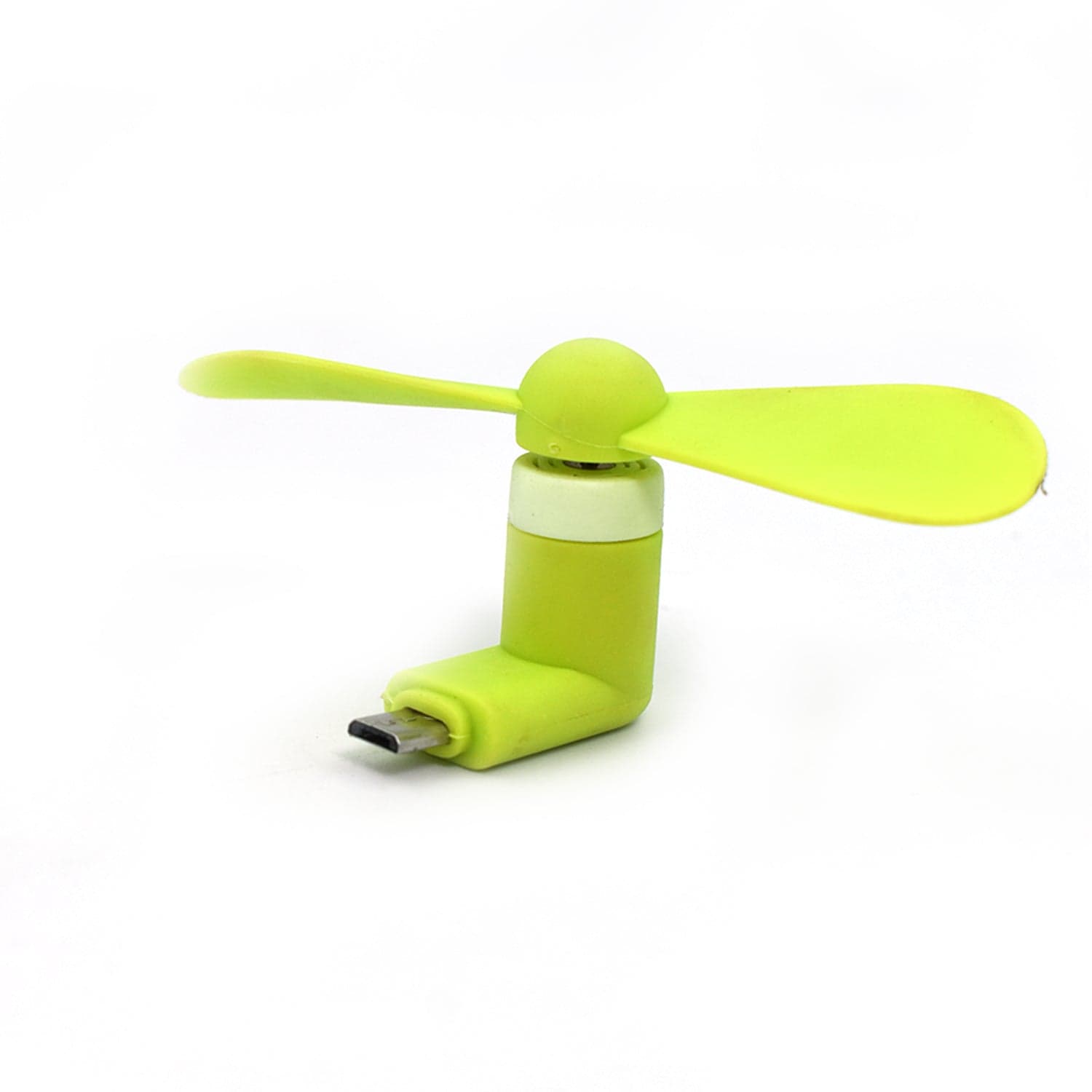 Mini Usb Fan For Having Cool Air Instantly, Anywhere And Anytime Purposes (Micro Port / Mix Color) thumbnail 5